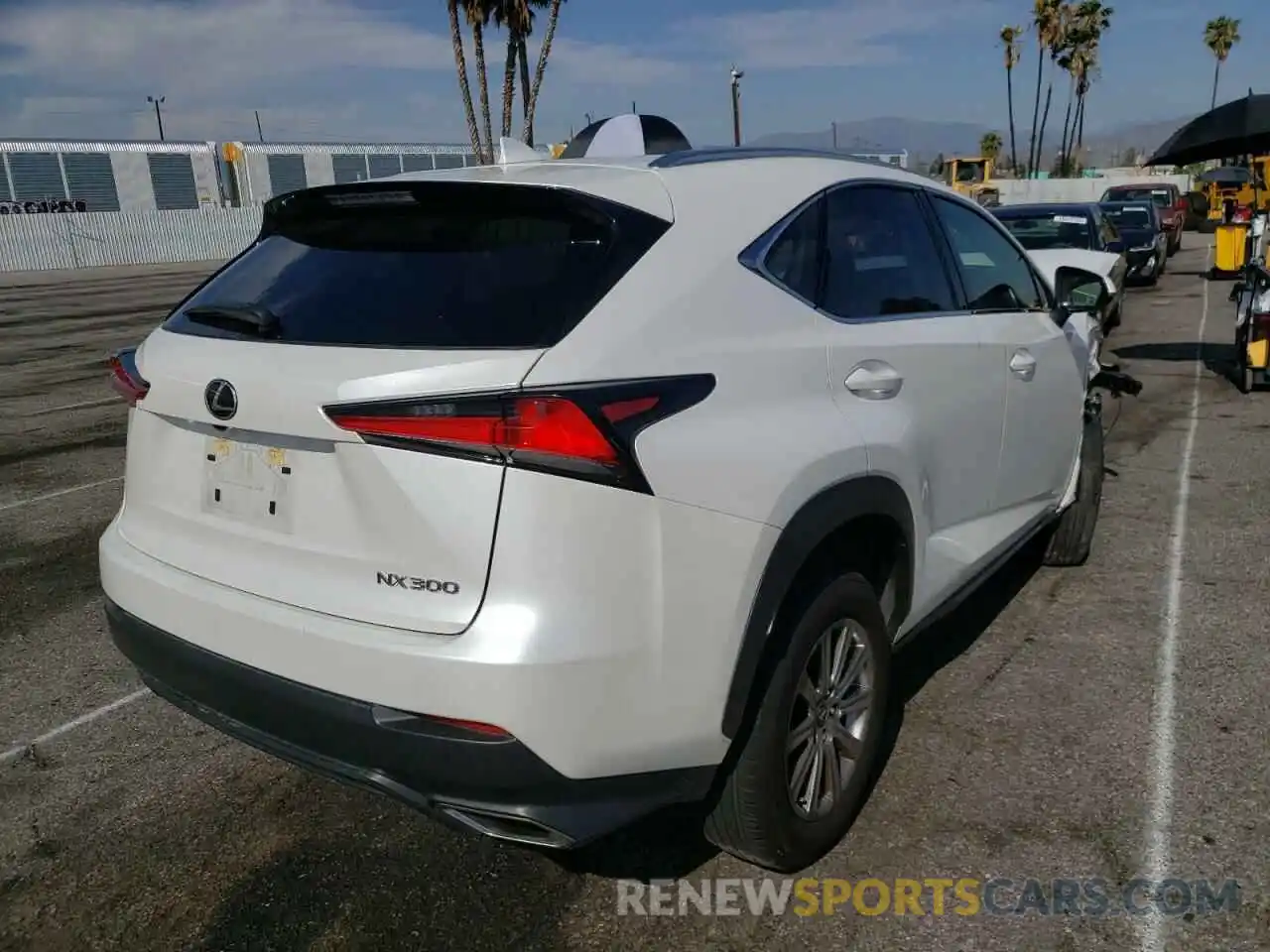 4 Photograph of a damaged car JTJAARBZ8L5018154 LEXUS NX 2020