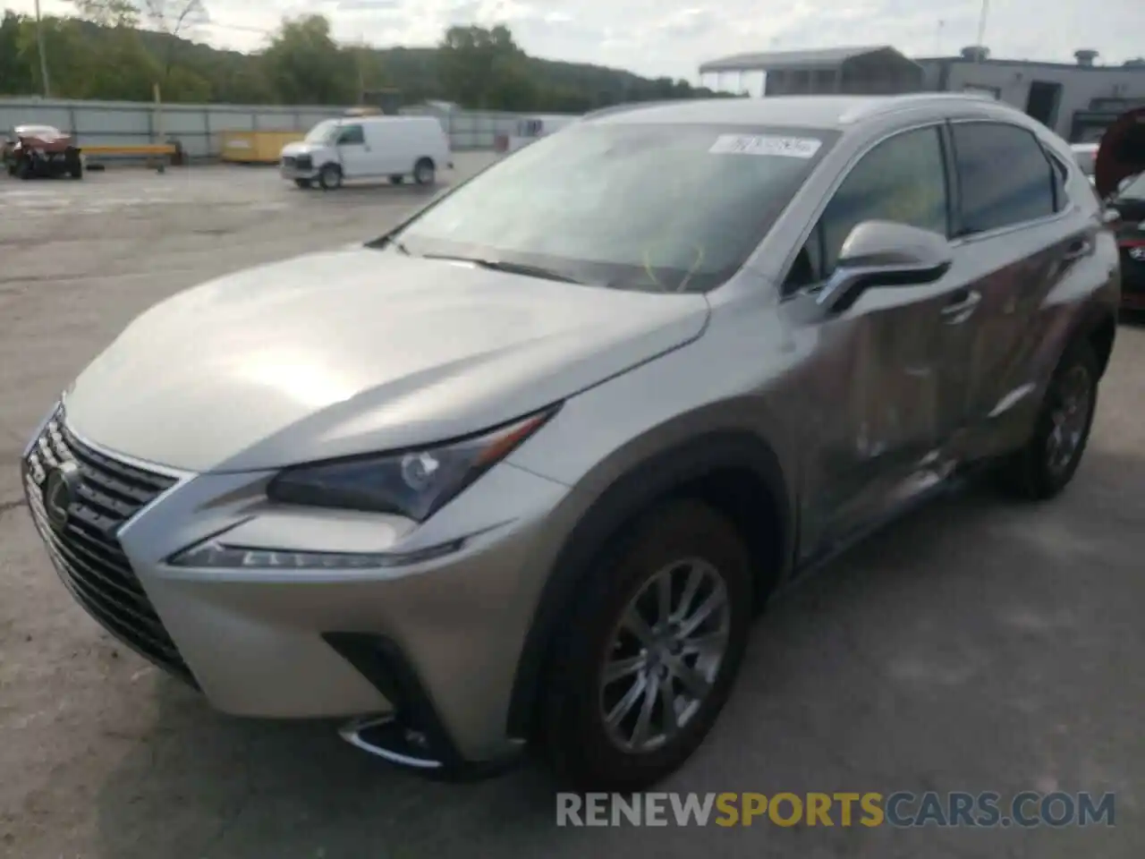 2 Photograph of a damaged car JTJAARBZ9L2163043 LEXUS NX 2020