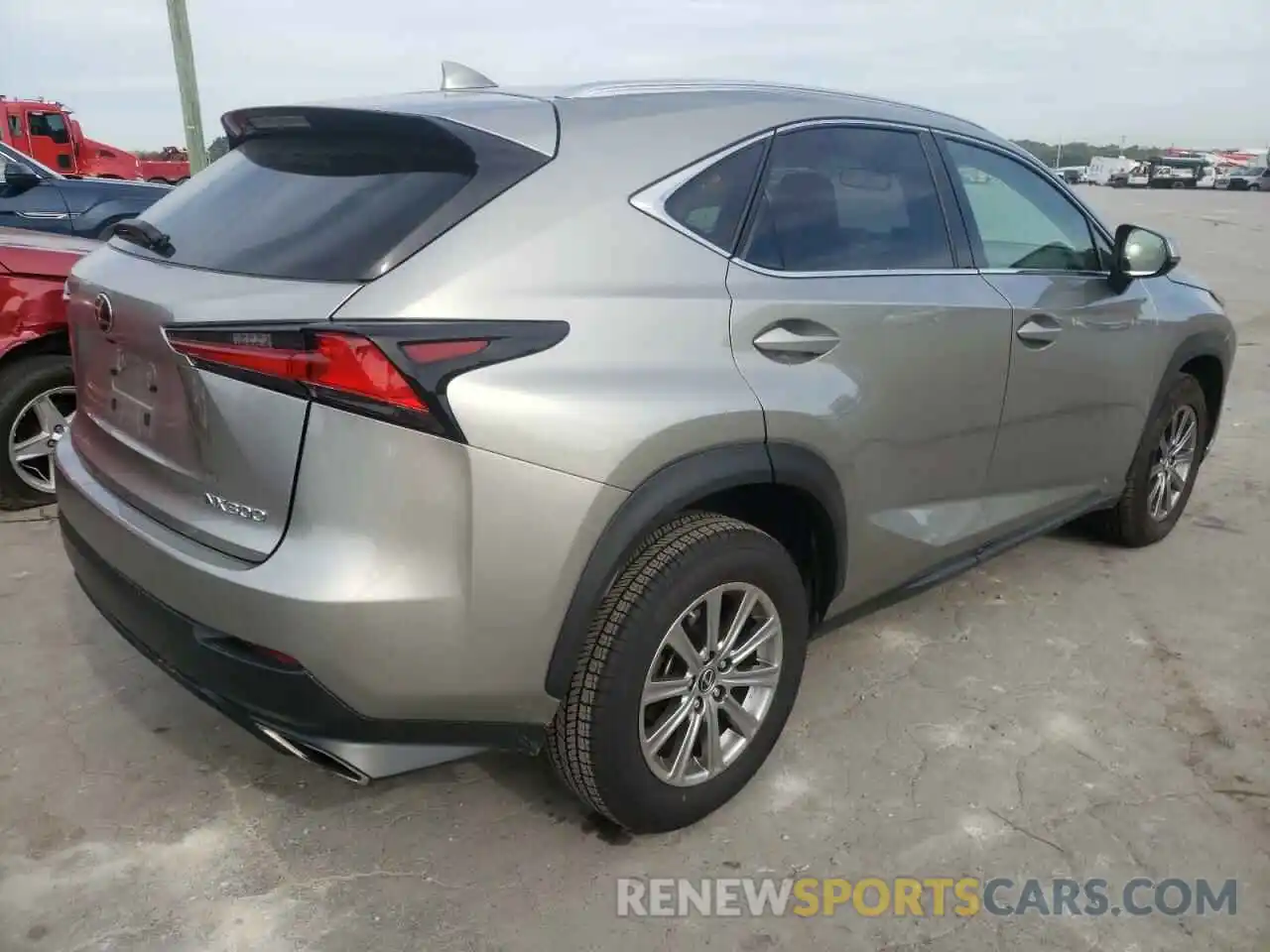 4 Photograph of a damaged car JTJAARBZ9L2163043 LEXUS NX 2020