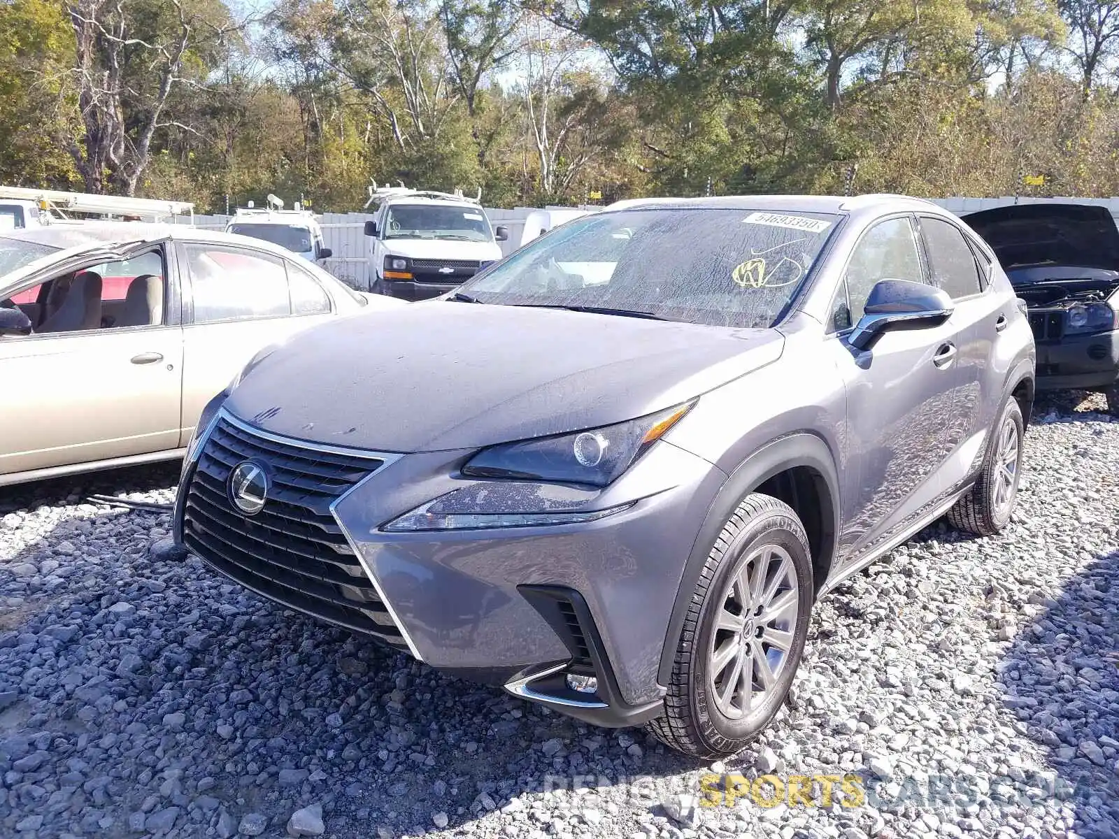 2 Photograph of a damaged car JTJAARBZ9L2175435 LEXUS NX 2020