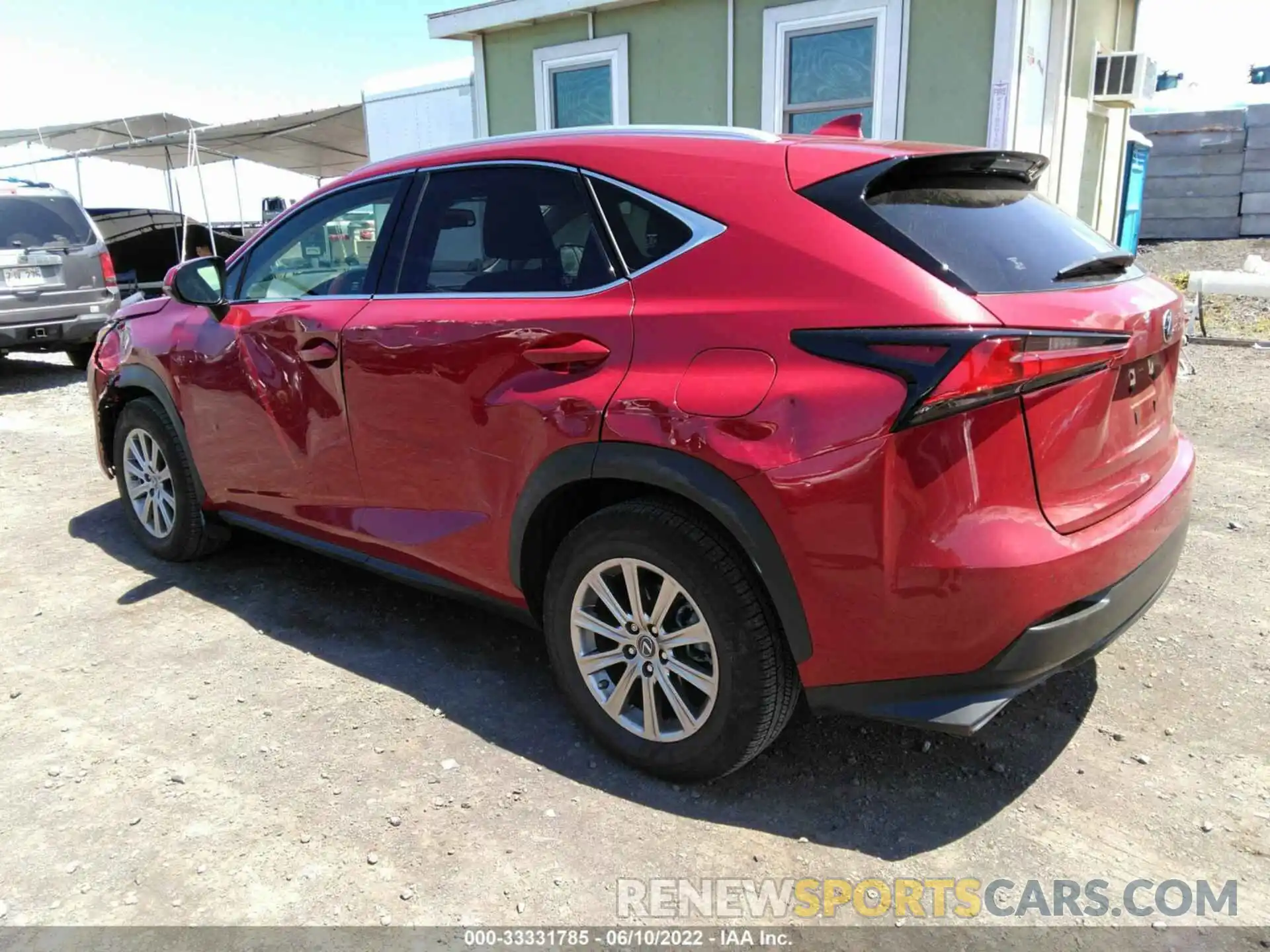 3 Фотография поврежденного автомобиля JTJAARBZ9L5008751 LEXUS NX 2020