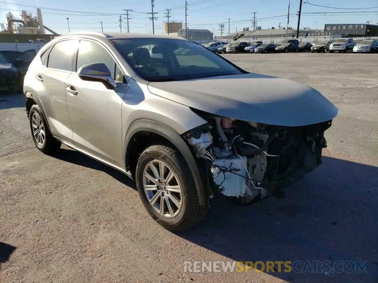 1 Photograph of a damaged car JTJAARBZ9L5008930 LEXUS NX 2020