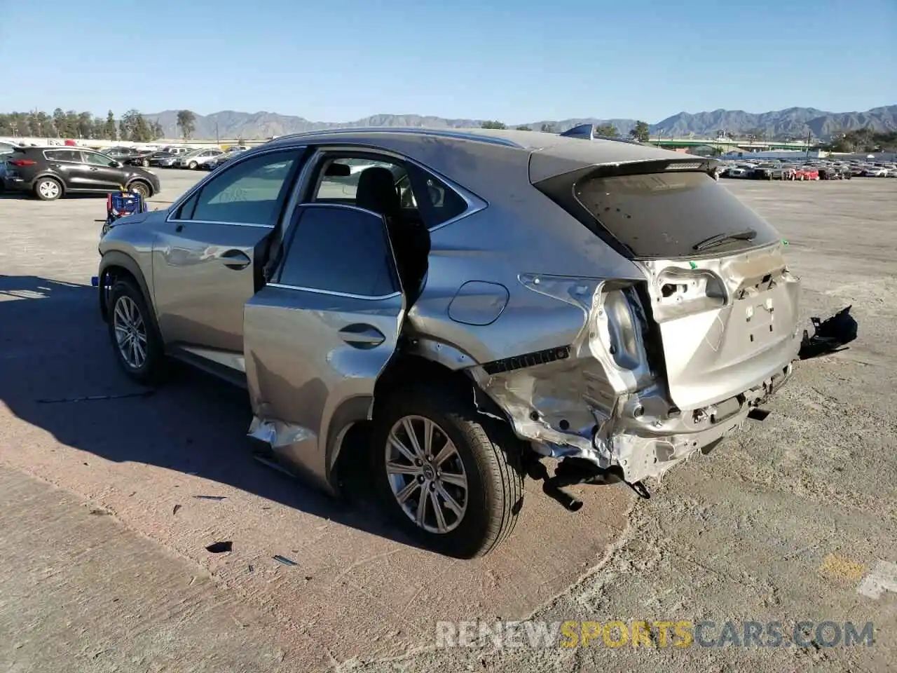 3 Photograph of a damaged car JTJAARBZ9L5008930 LEXUS NX 2020