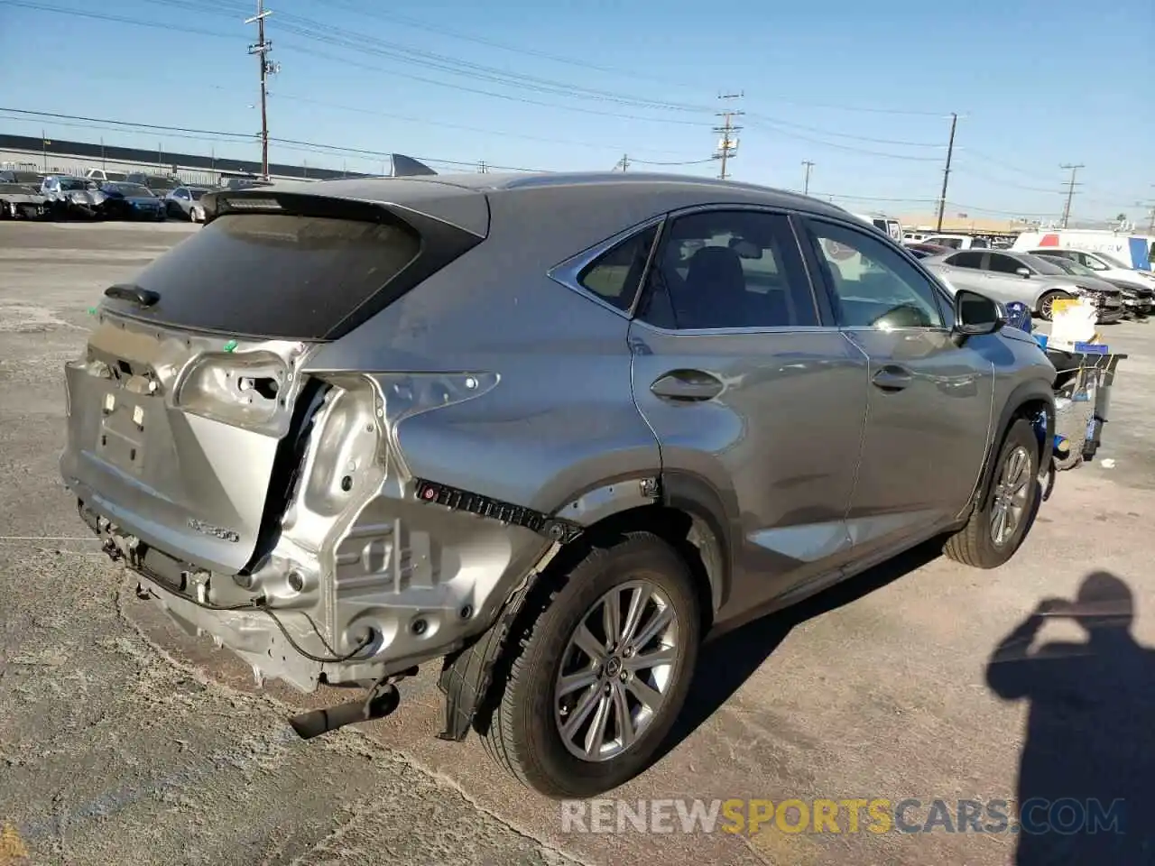 4 Photograph of a damaged car JTJAARBZ9L5008930 LEXUS NX 2020