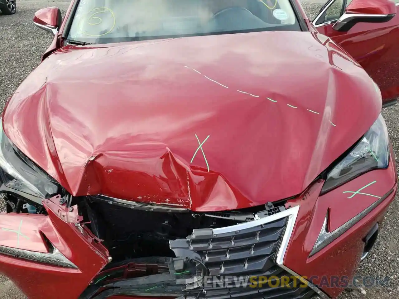 7 Photograph of a damaged car JTJAARBZ9L5013402 LEXUS NX 2020