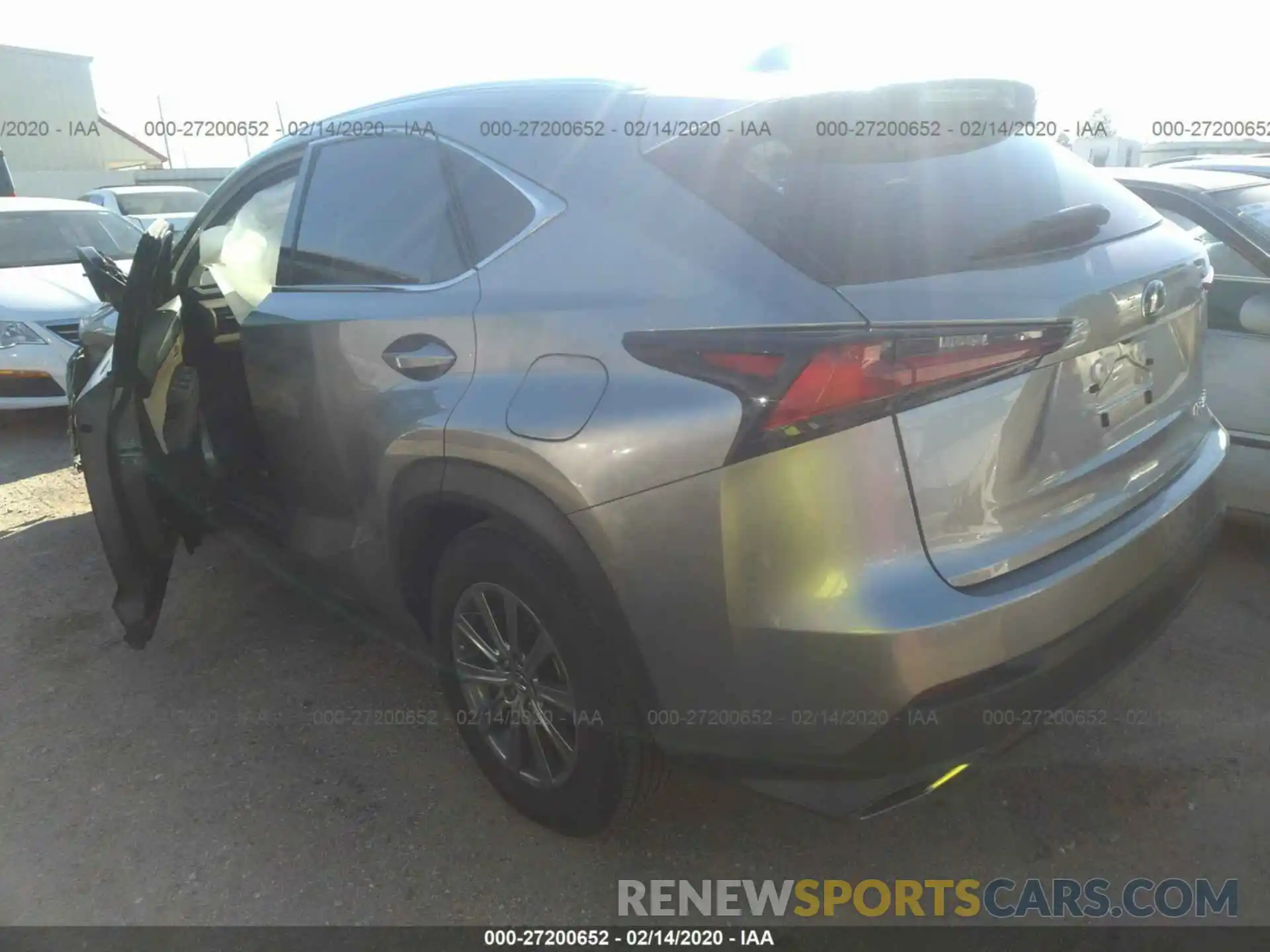 3 Photograph of a damaged car JTJAARBZXL2161866 LEXUS NX 2020