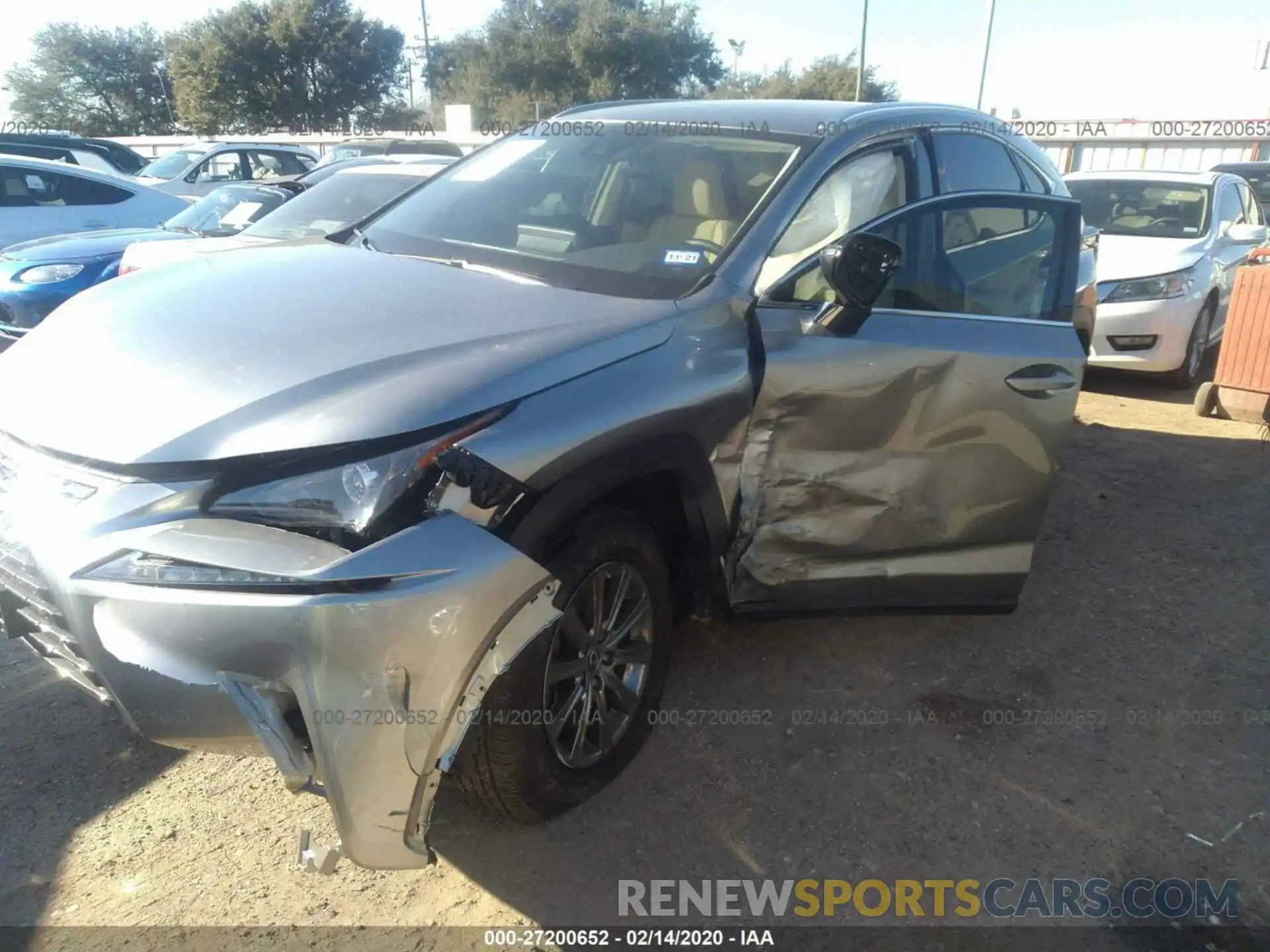 6 Photograph of a damaged car JTJAARBZXL2161866 LEXUS NX 2020