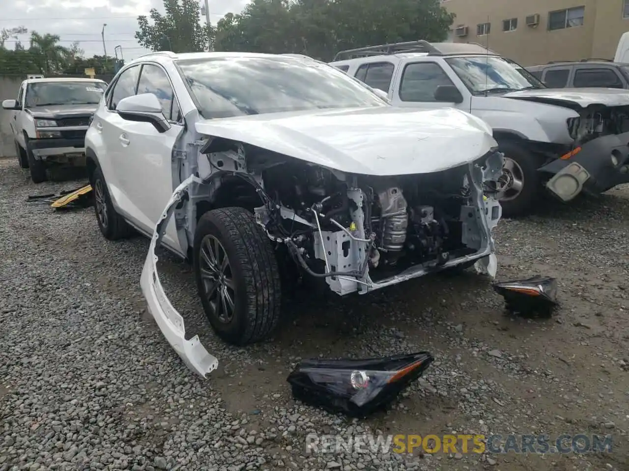 1 Photograph of a damaged car JTJAARBZXL2177467 LEXUS NX 2020