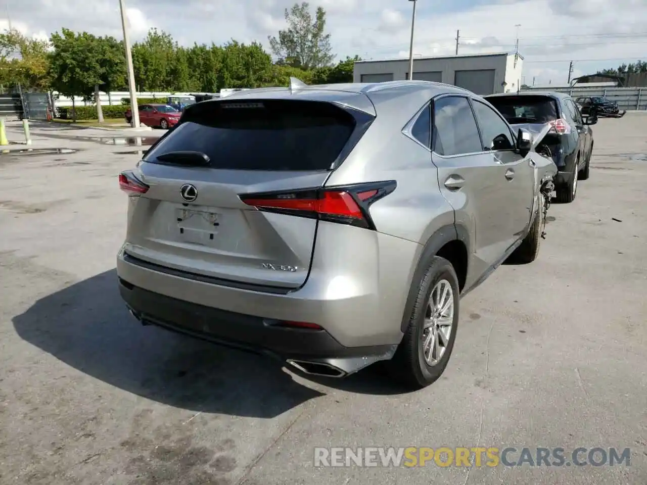 4 Photograph of a damaged car JTJAARBZXL2178277 LEXUS NX 2020