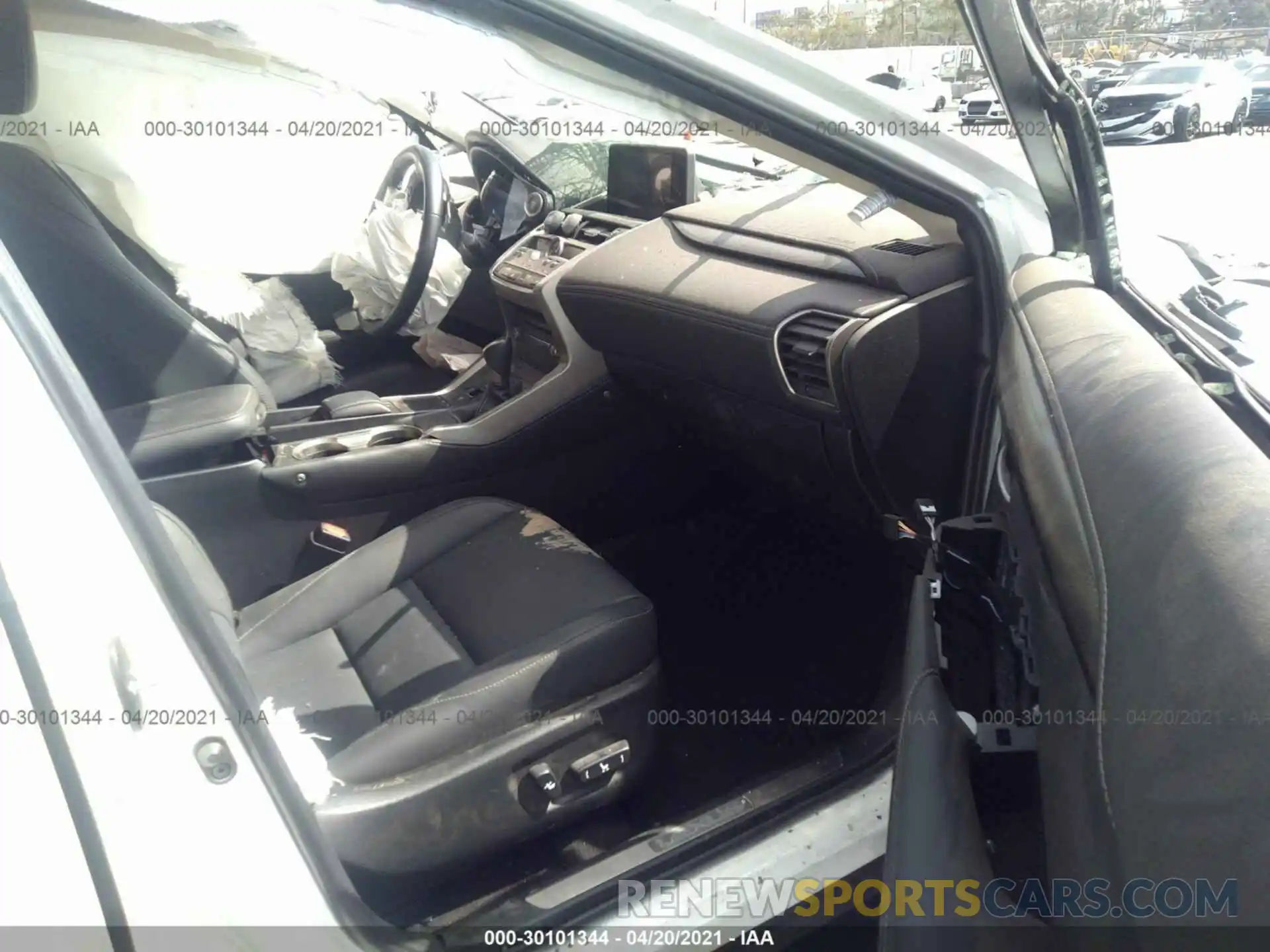 5 Photograph of a damaged car JTJAARBZXL5000951 LEXUS NX 2020