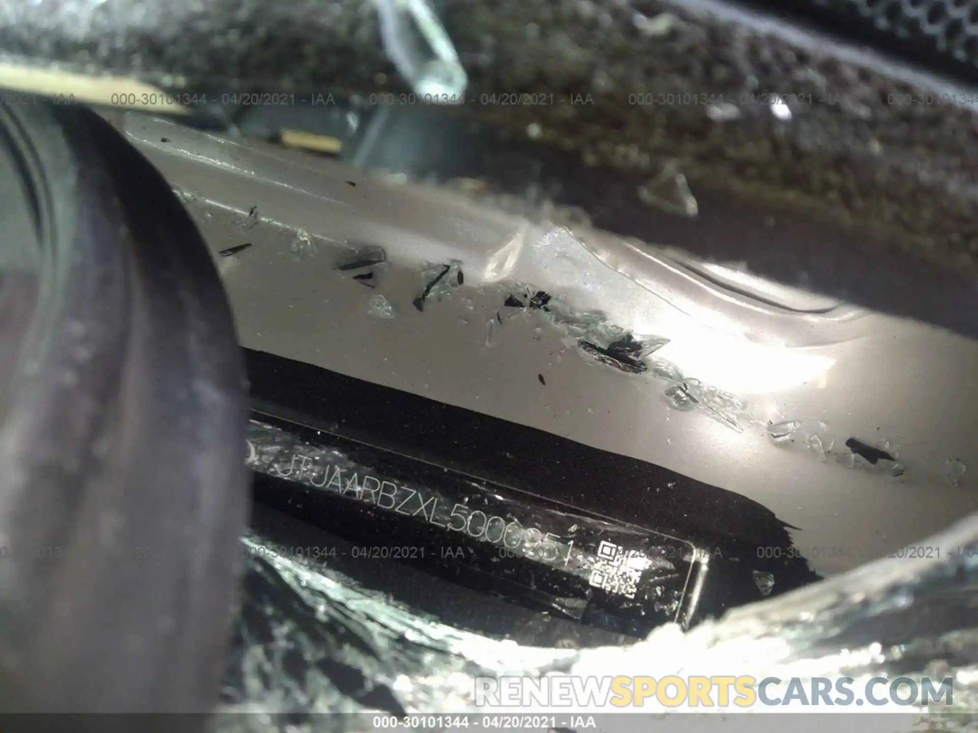 9 Photograph of a damaged car JTJAARBZXL5000951 LEXUS NX 2020