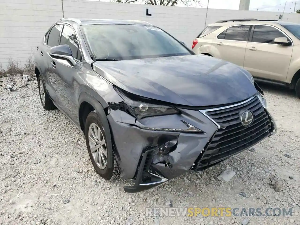 1 Photograph of a damaged car JTJAARBZXL5003171 LEXUS NX 2020