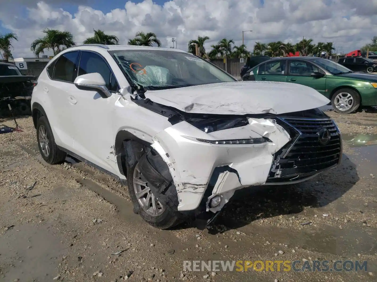 1 Photograph of a damaged car JTJAARBZXL5006443 LEXUS NX 2020