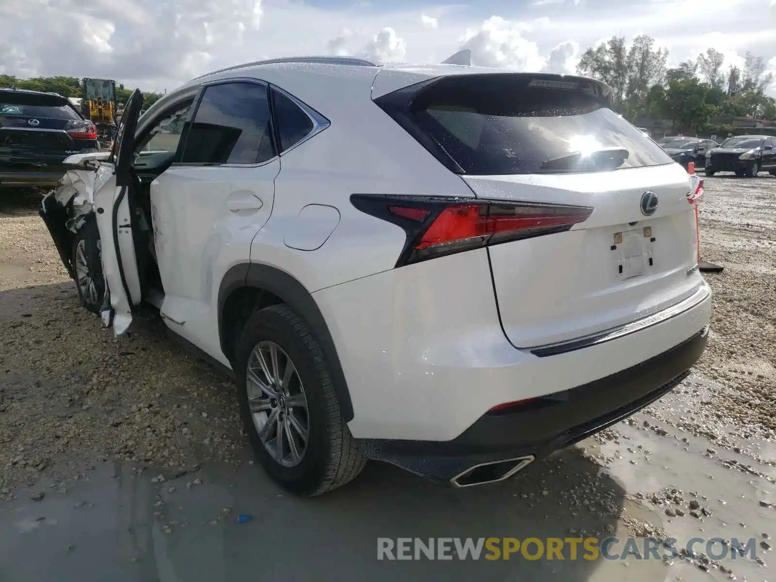 3 Photograph of a damaged car JTJAARBZXL5006443 LEXUS NX 2020