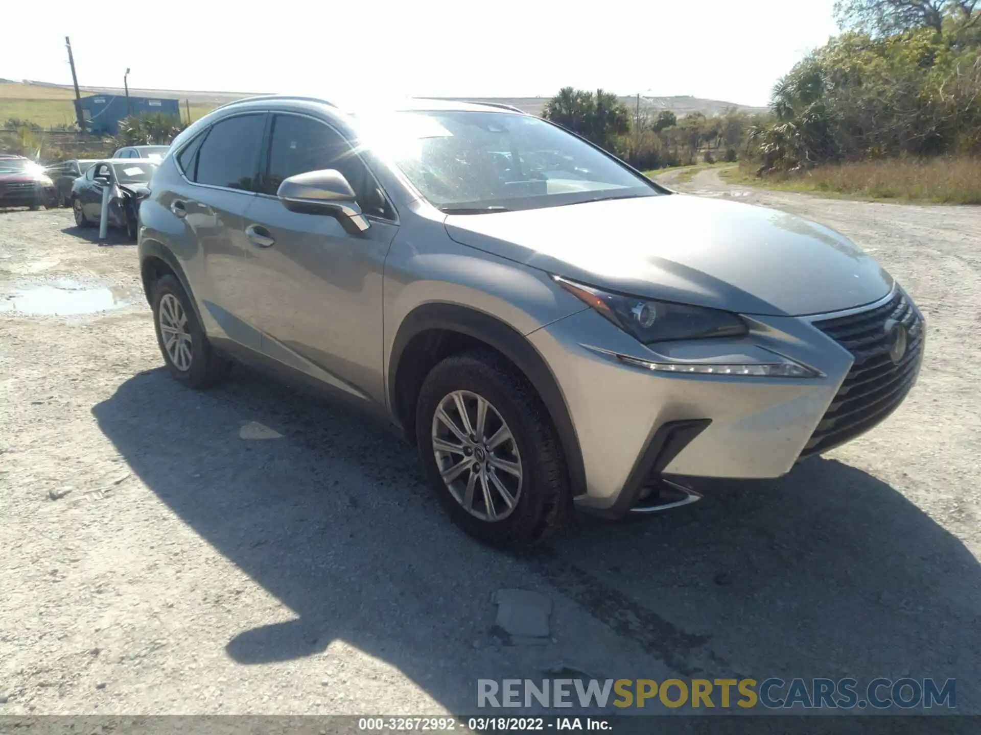 1 Photograph of a damaged car JTJAARBZXL5008564 LEXUS NX 2020