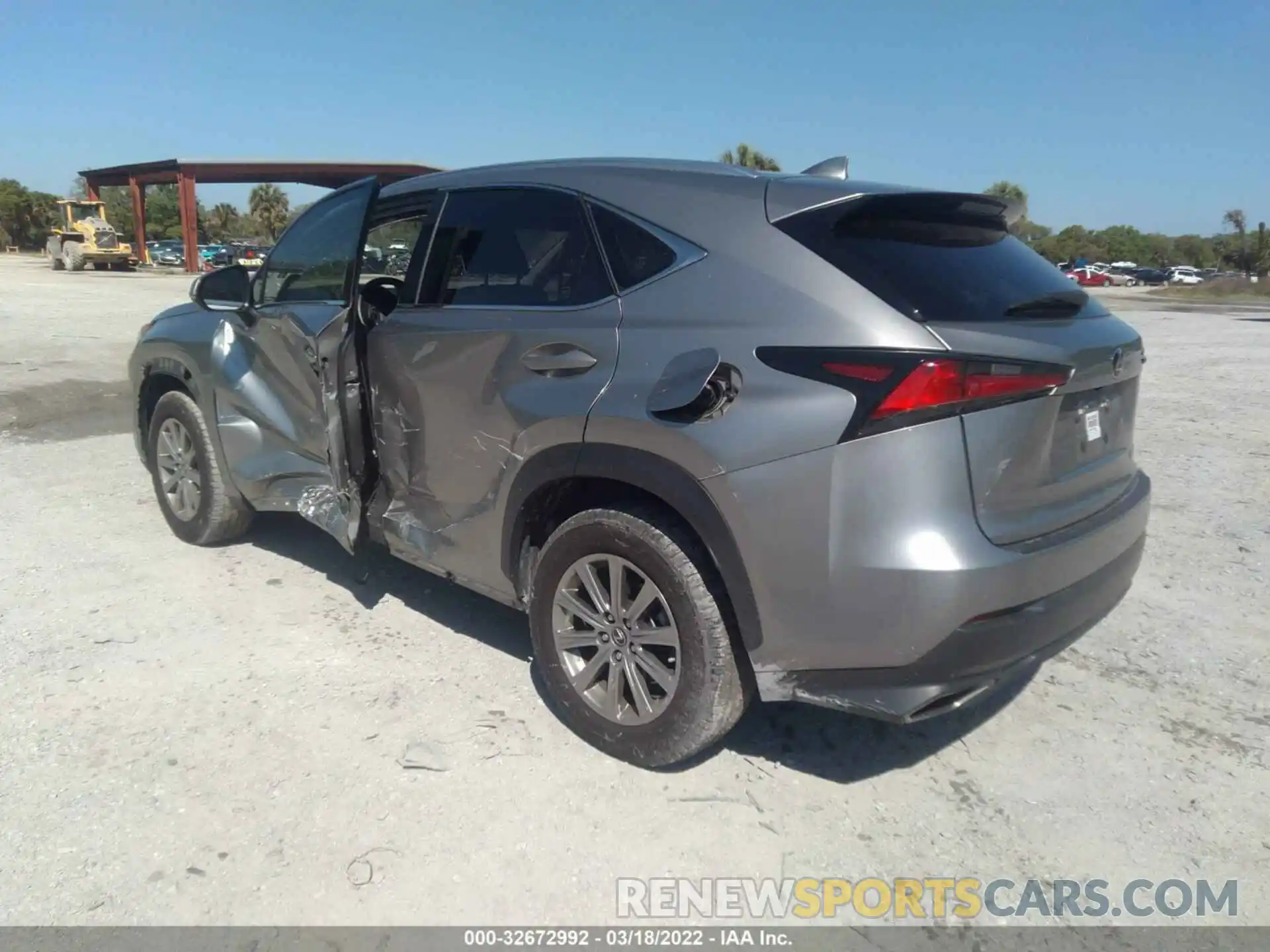 3 Photograph of a damaged car JTJAARBZXL5008564 LEXUS NX 2020