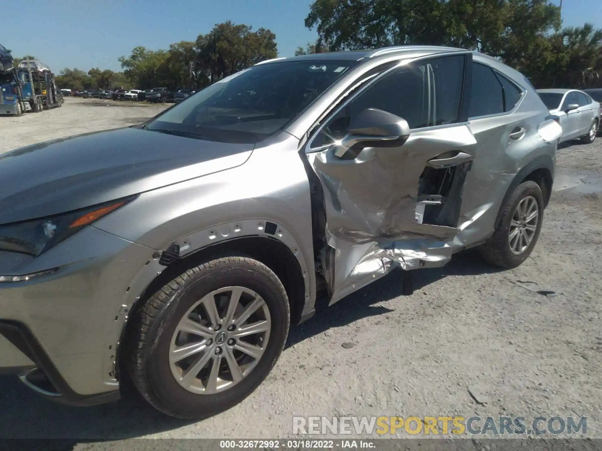 6 Photograph of a damaged car JTJAARBZXL5008564 LEXUS NX 2020