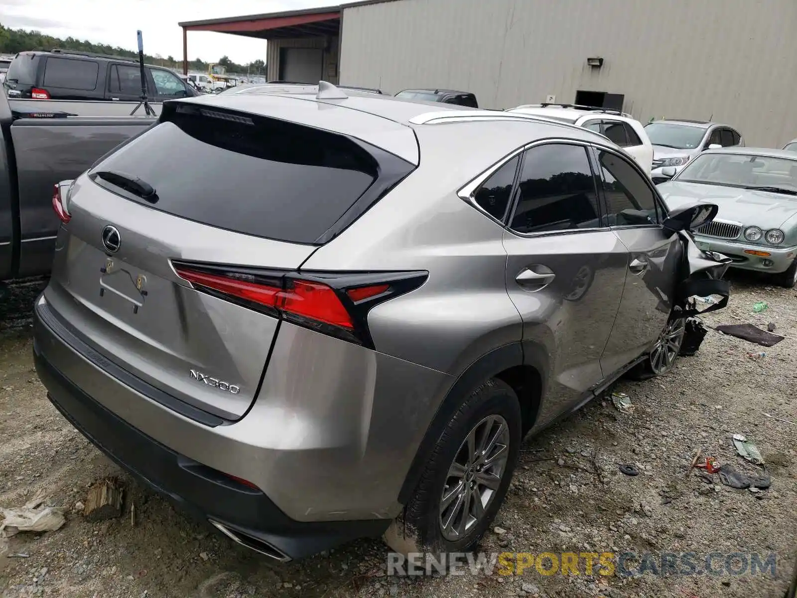 4 Фотография поврежденного автомобиля JTJAARDZ0L2221618 LEXUS NX 2020