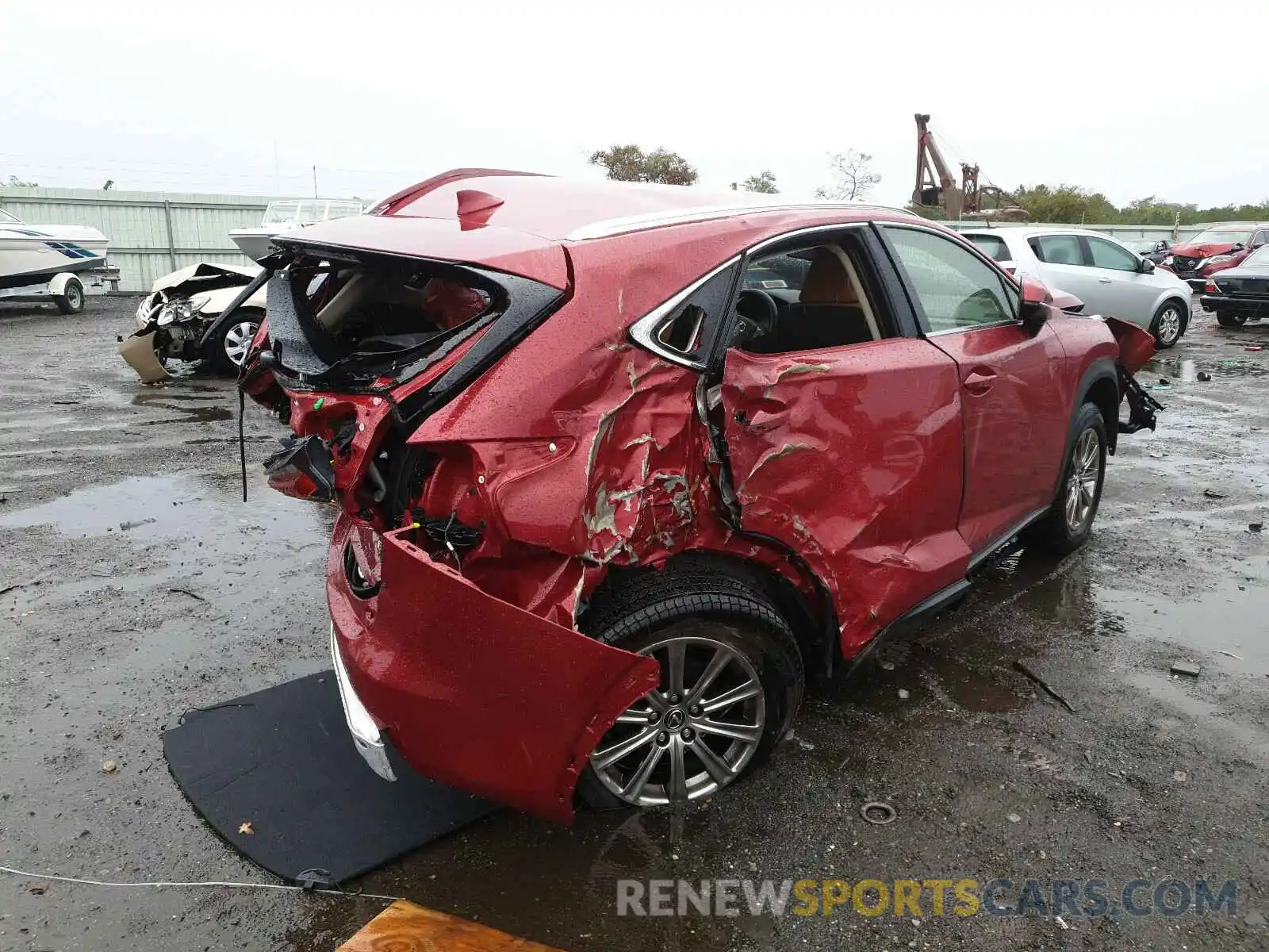 4 Photograph of a damaged car JTJAARDZ0L2222154 LEXUS NX 2020