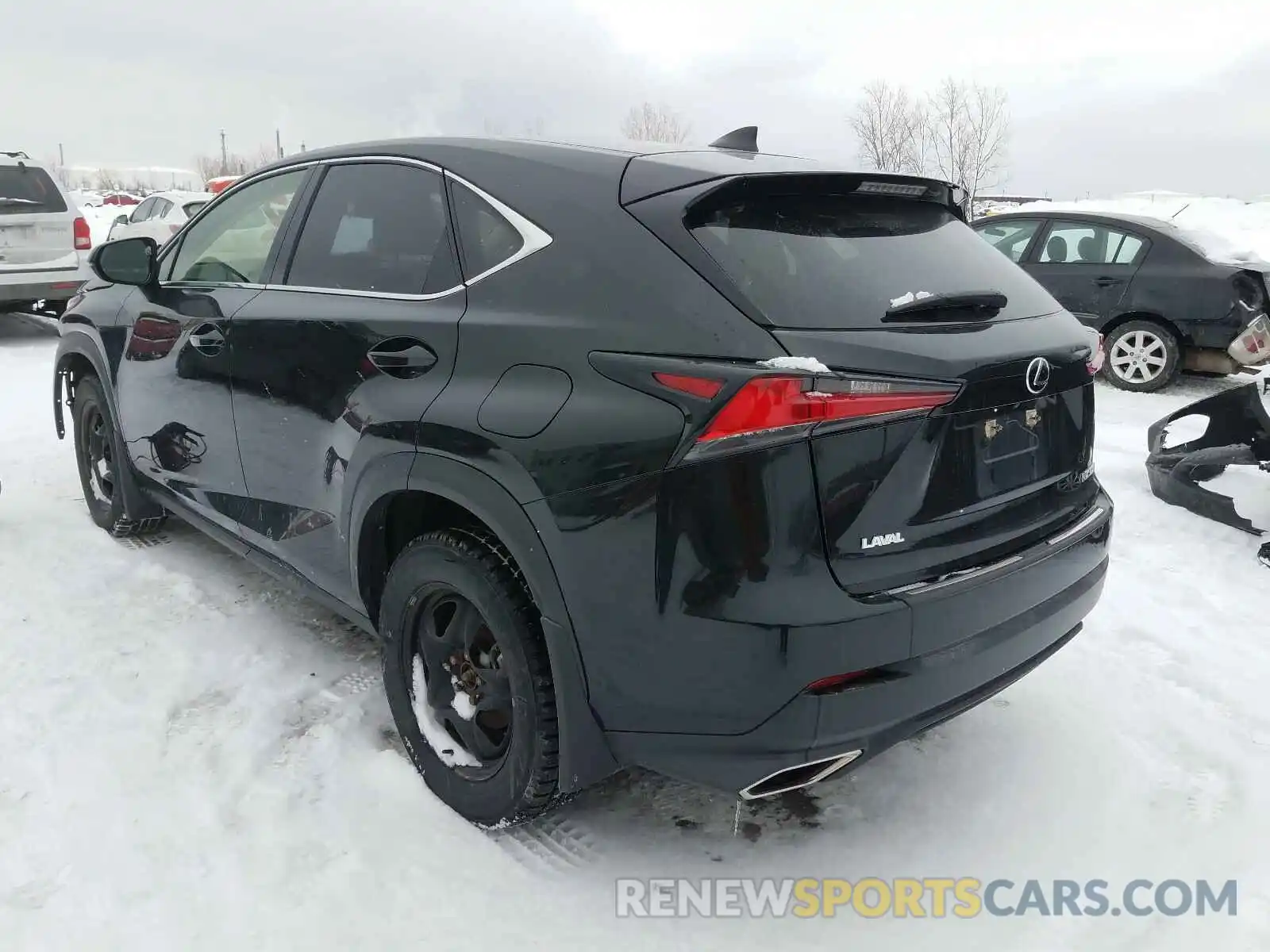 3 Photograph of a damaged car JTJAARDZ0L5016458 LEXUS NX 2020