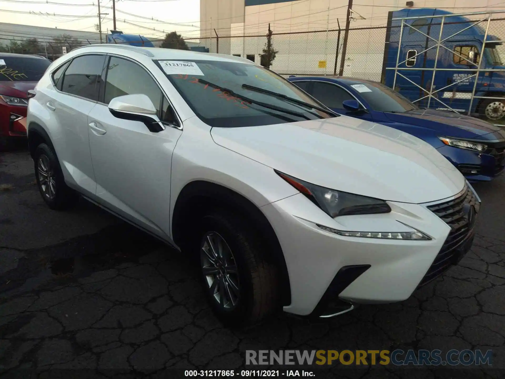 1 Photograph of a damaged car JTJAARDZ1L2225676 LEXUS NX 2020