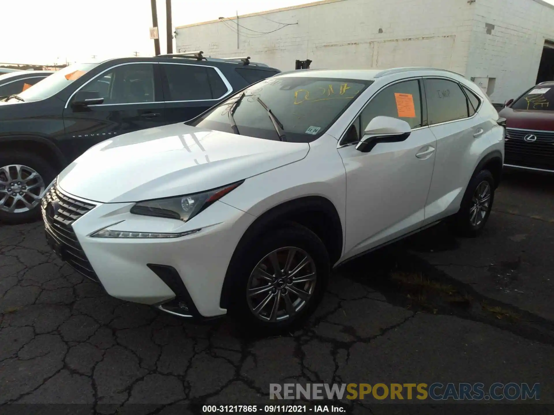 2 Photograph of a damaged car JTJAARDZ1L2225676 LEXUS NX 2020