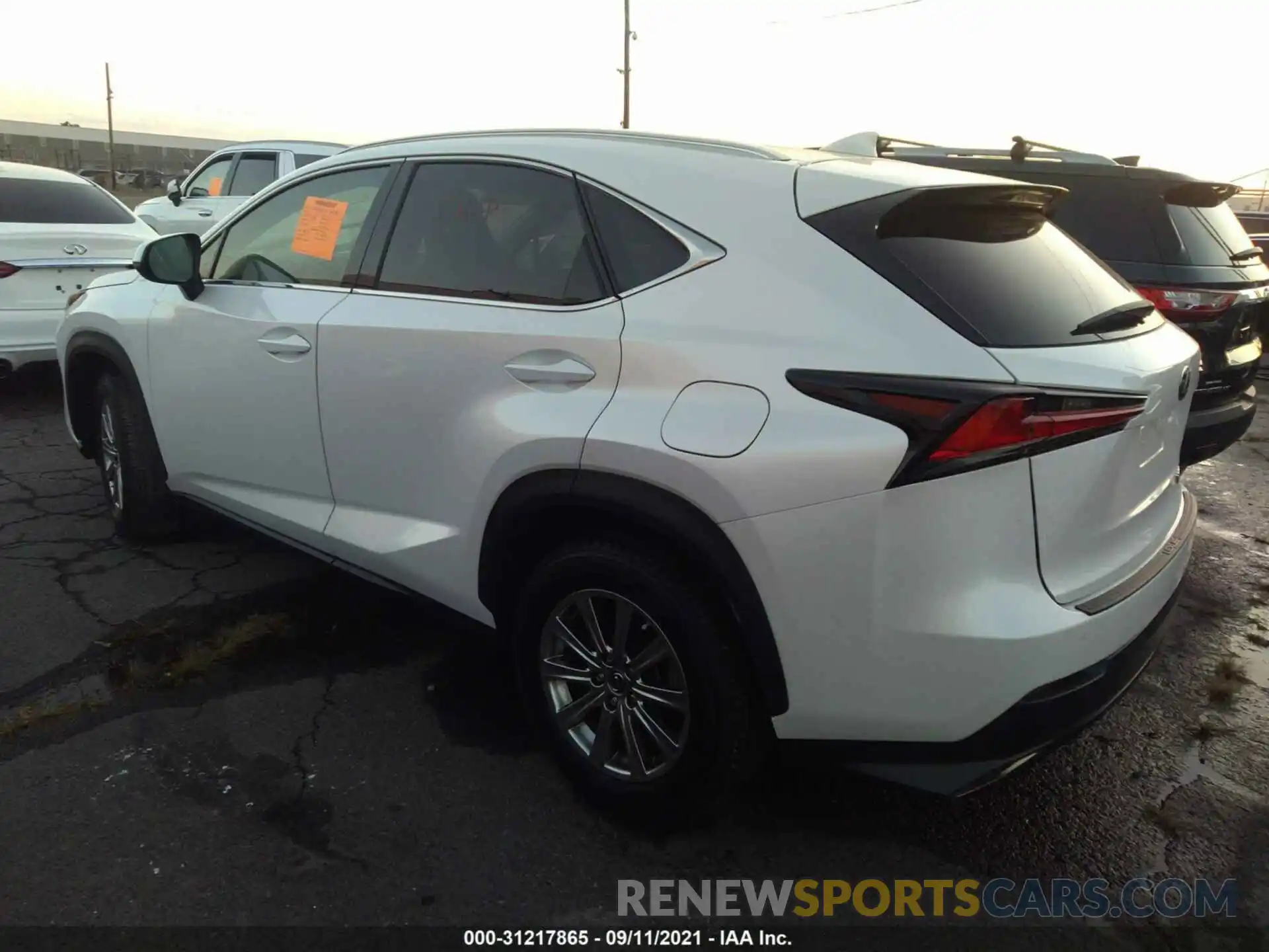 3 Photograph of a damaged car JTJAARDZ1L2225676 LEXUS NX 2020