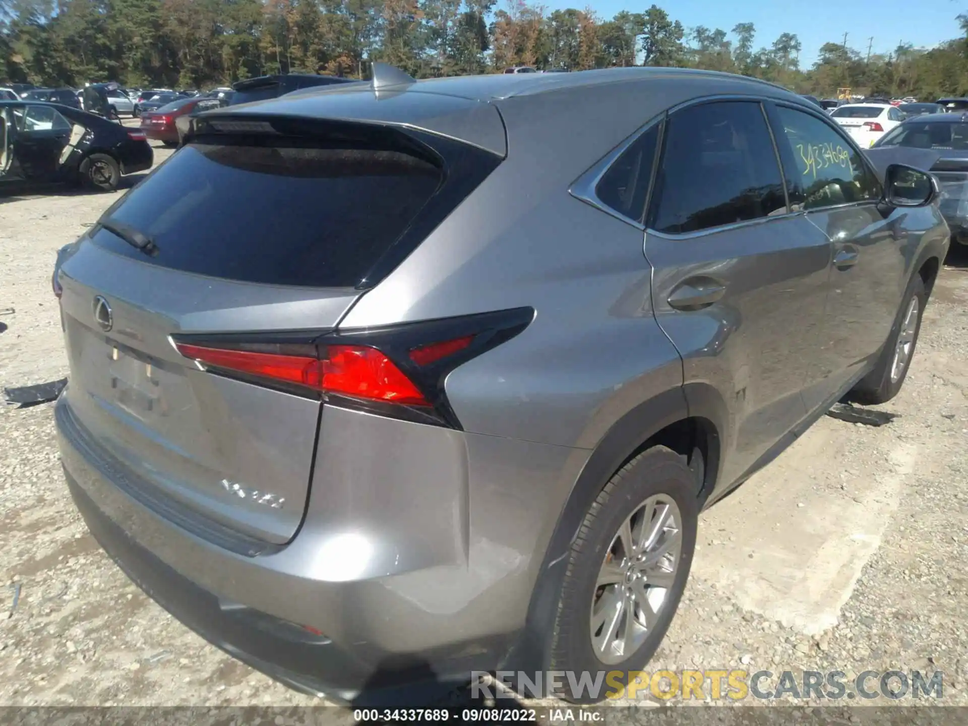 4 Photograph of a damaged car JTJAARDZ1L2233826 LEXUS NX 2020