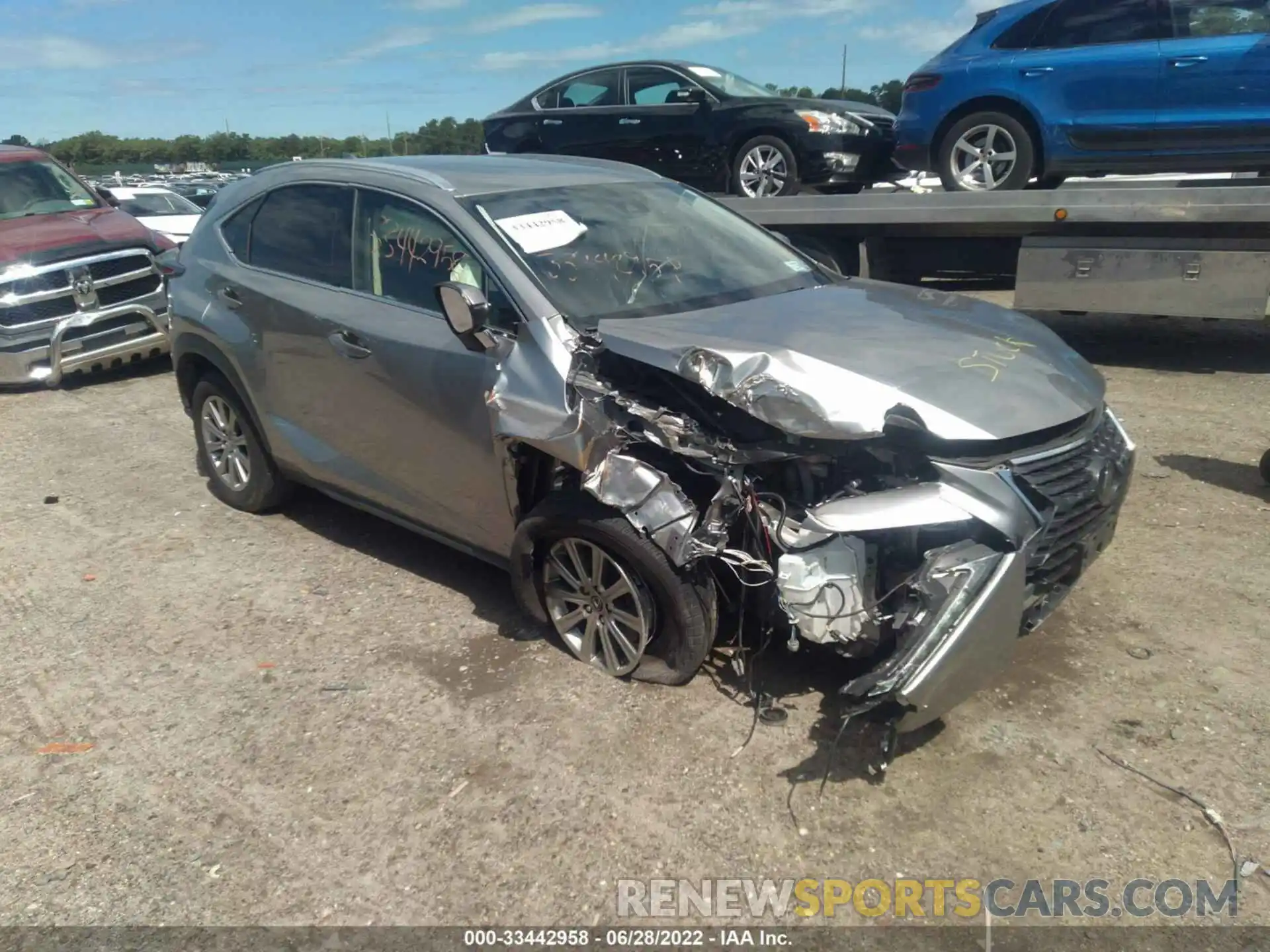 1 Photograph of a damaged car JTJAARDZ1L5016792 LEXUS NX 2020