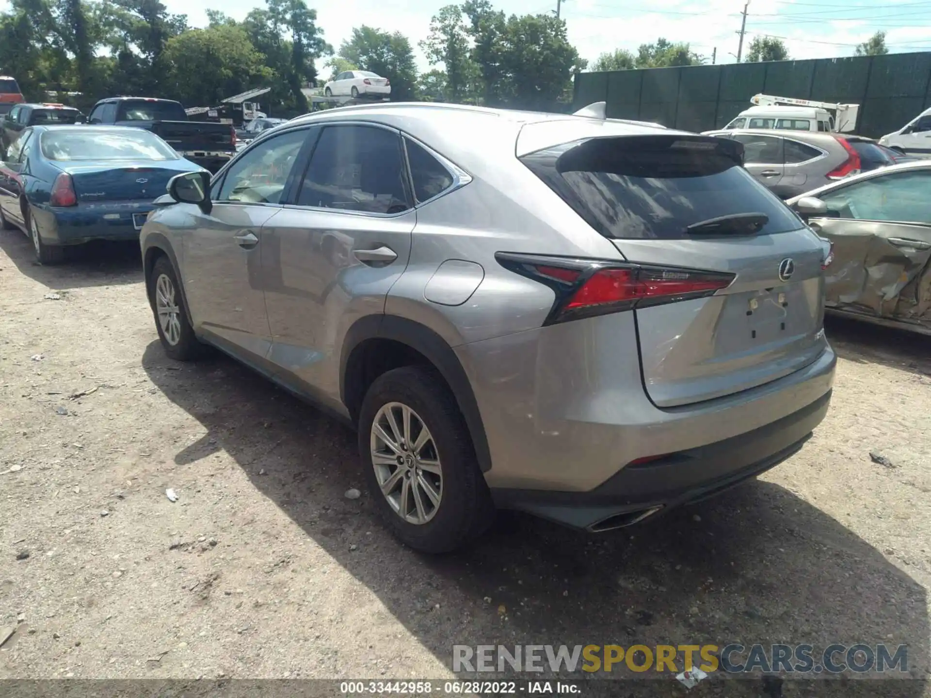 3 Photograph of a damaged car JTJAARDZ1L5016792 LEXUS NX 2020