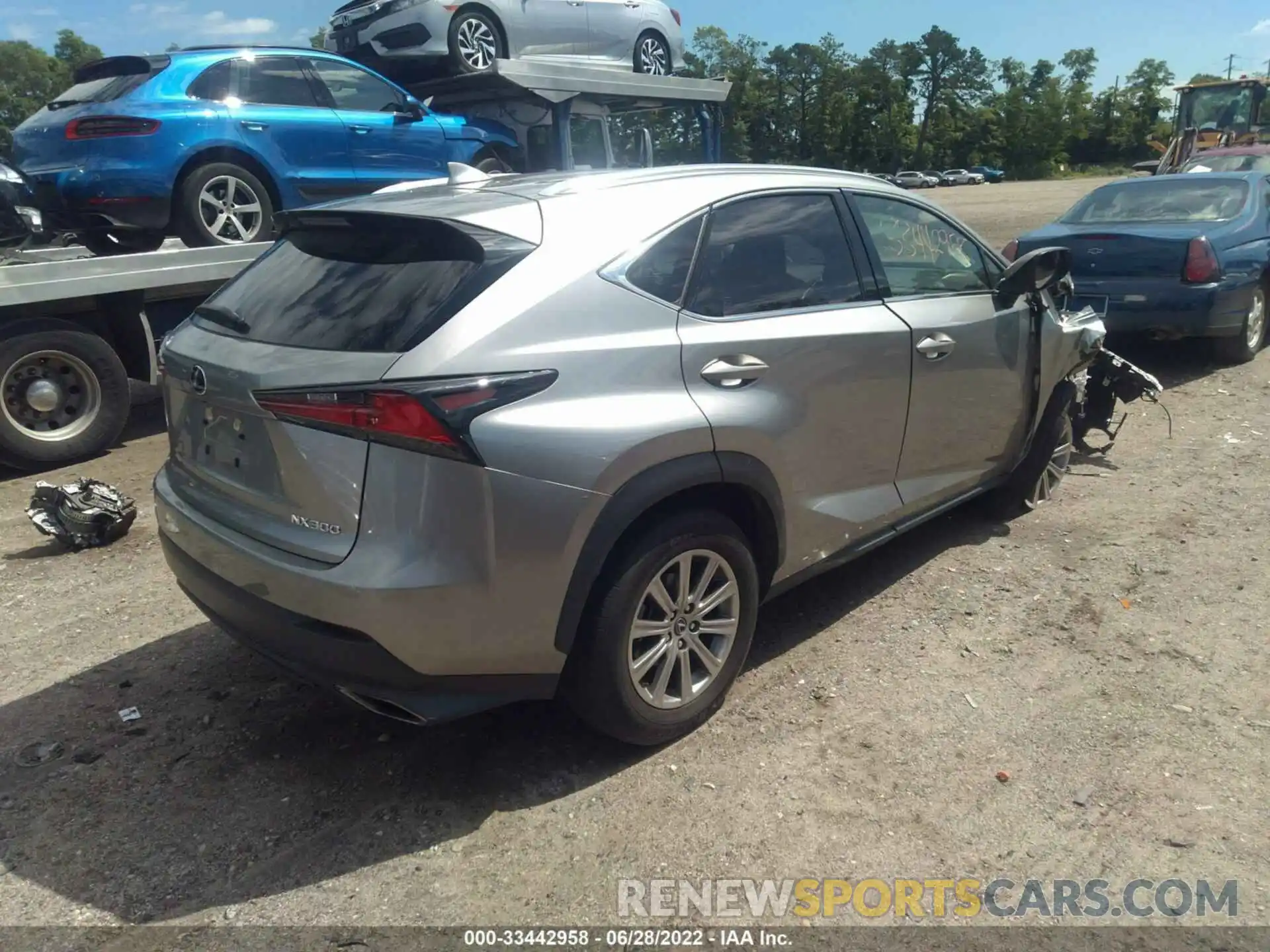 4 Photograph of a damaged car JTJAARDZ1L5016792 LEXUS NX 2020