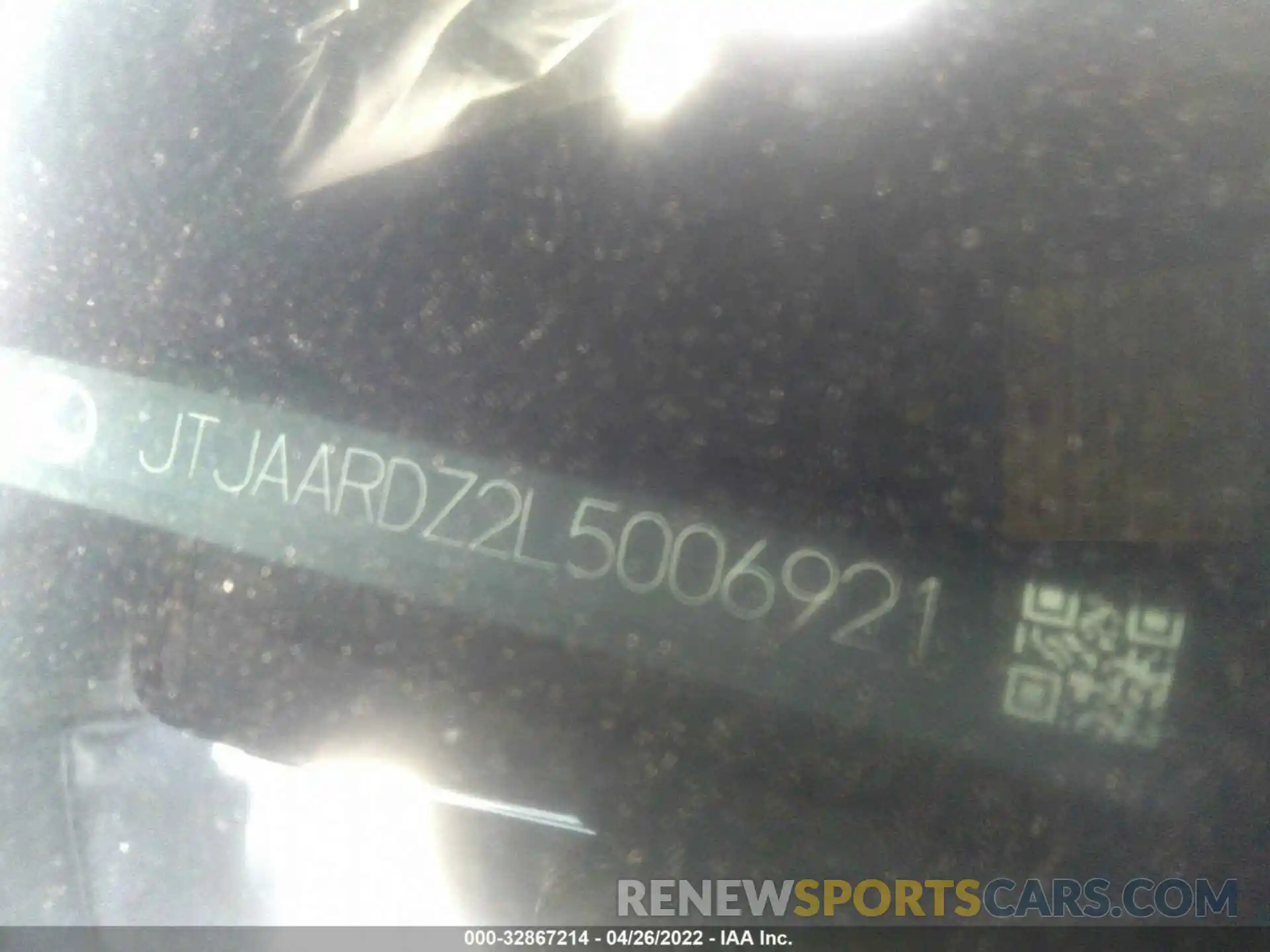 9 Photograph of a damaged car JTJAARDZ2L5006921 LEXUS NX 2020