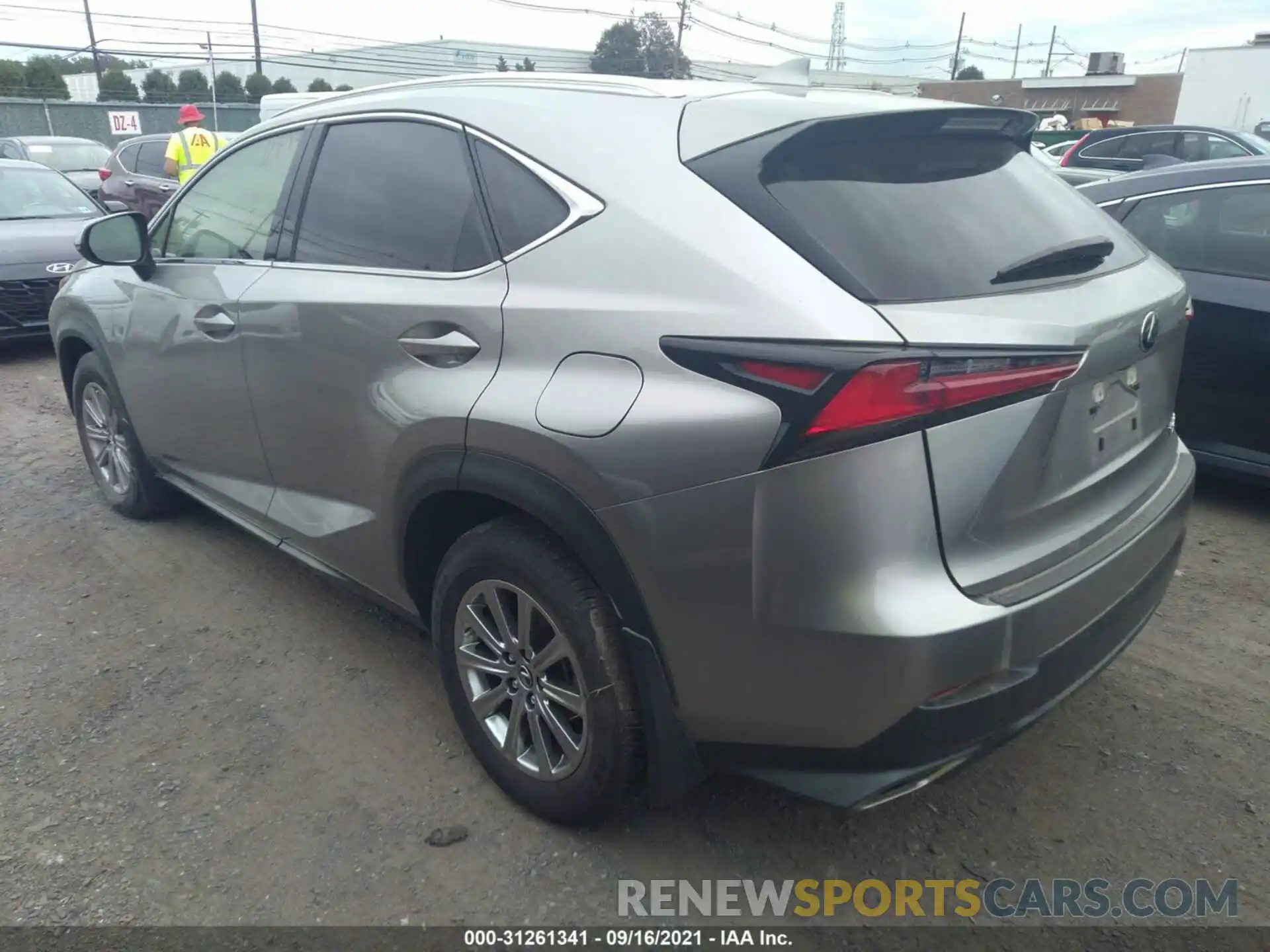 3 Фотография поврежденного автомобиля JTJAARDZ2L5012069 LEXUS NX 2020