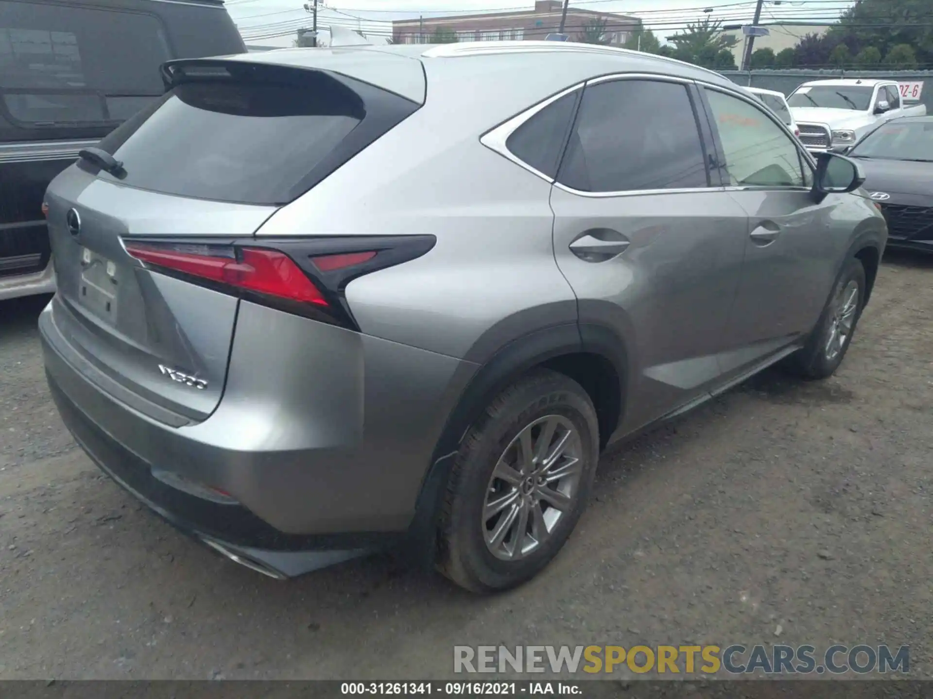 4 Фотография поврежденного автомобиля JTJAARDZ2L5012069 LEXUS NX 2020