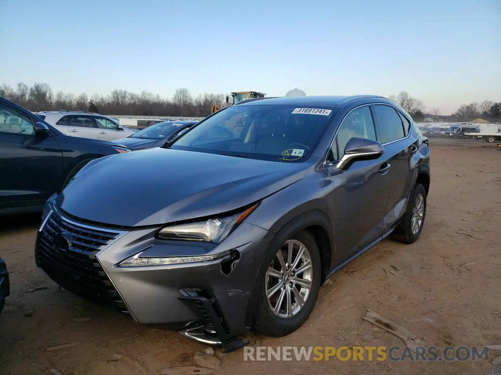 2 Photograph of a damaged car JTJAARDZ3L5015272 LEXUS NX 2020