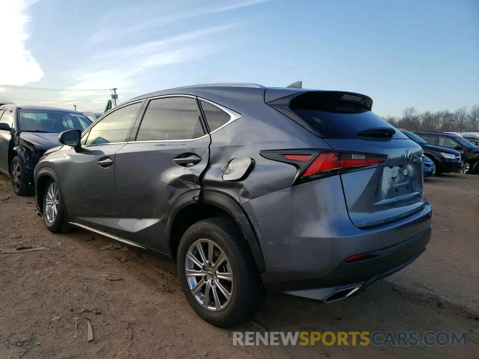 3 Фотография поврежденного автомобиля JTJAARDZ3L5015272 LEXUS NX 2020