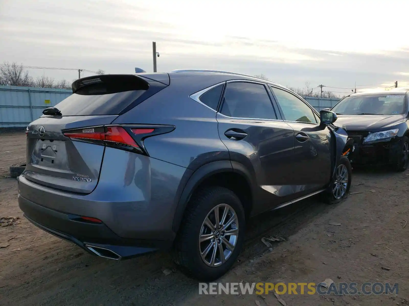 4 Фотография поврежденного автомобиля JTJAARDZ3L5015272 LEXUS NX 2020