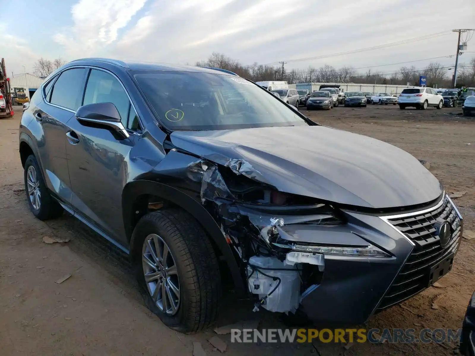 9 Фотография поврежденного автомобиля JTJAARDZ3L5015272 LEXUS NX 2020