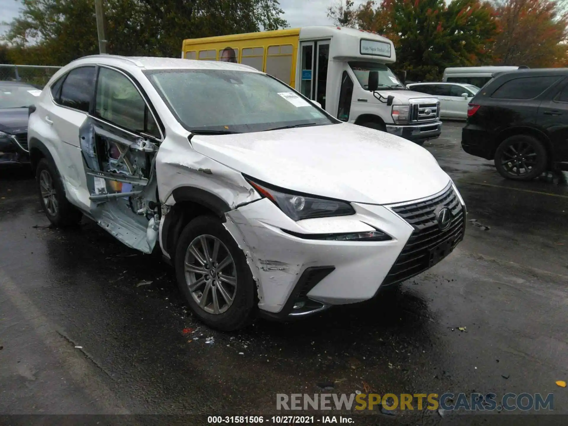 1 Photograph of a damaged car JTJAARDZ4L5015717 LEXUS NX 2020