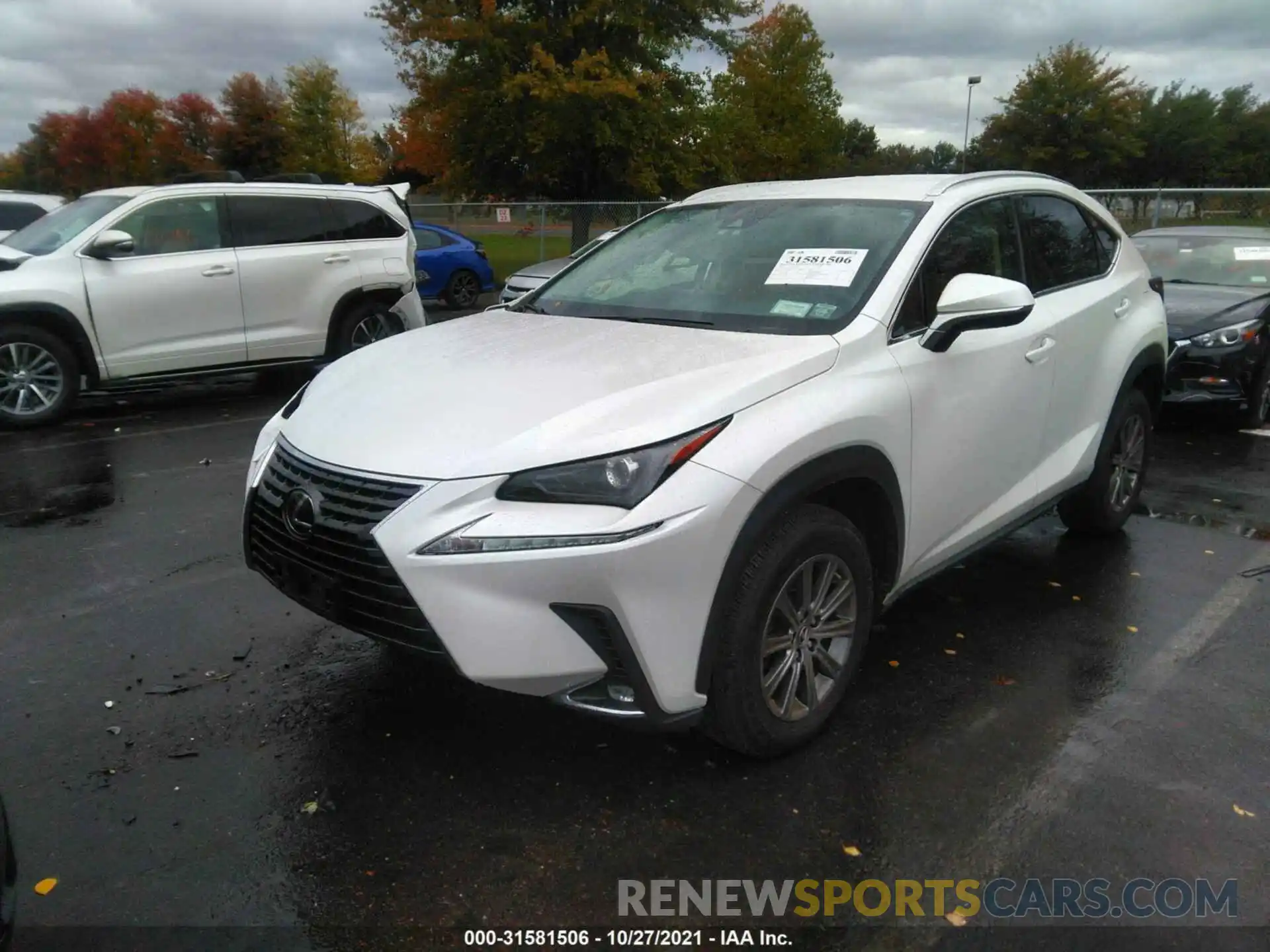 2 Фотография поврежденного автомобиля JTJAARDZ4L5015717 LEXUS NX 2020