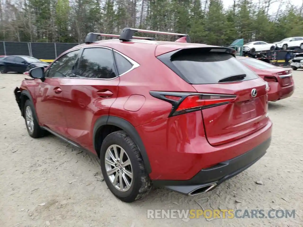 3 Photograph of a damaged car JTJAARDZ6L5006047 LEXUS NX 2020