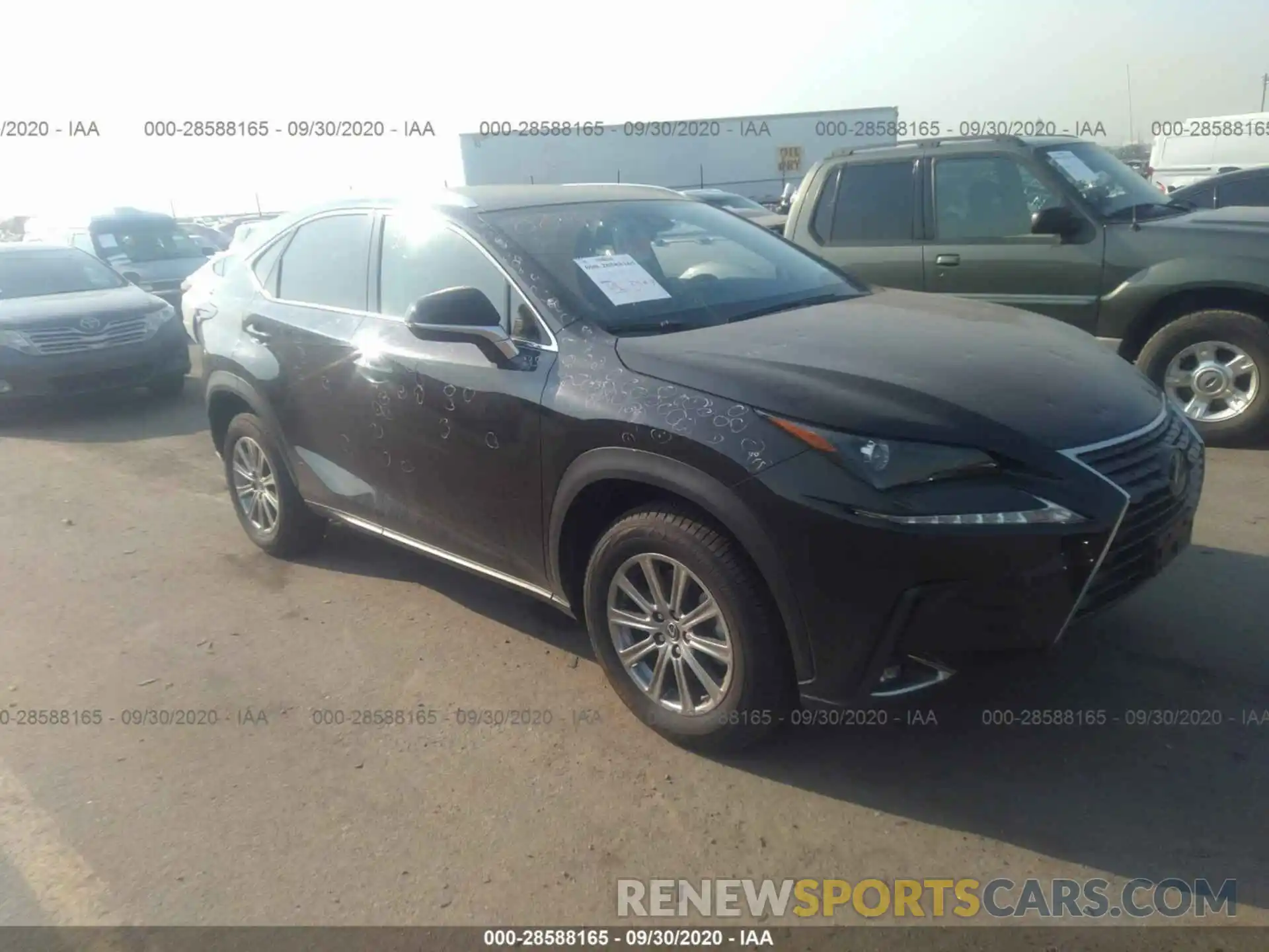 3 Photograph of a damaged car JTJAARDZ7L2224838 LEXUS NX 2020