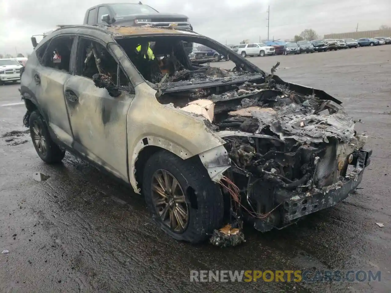 1 Photograph of a damaged car JTJAARDZ7L5011502 LEXUS NX 2020