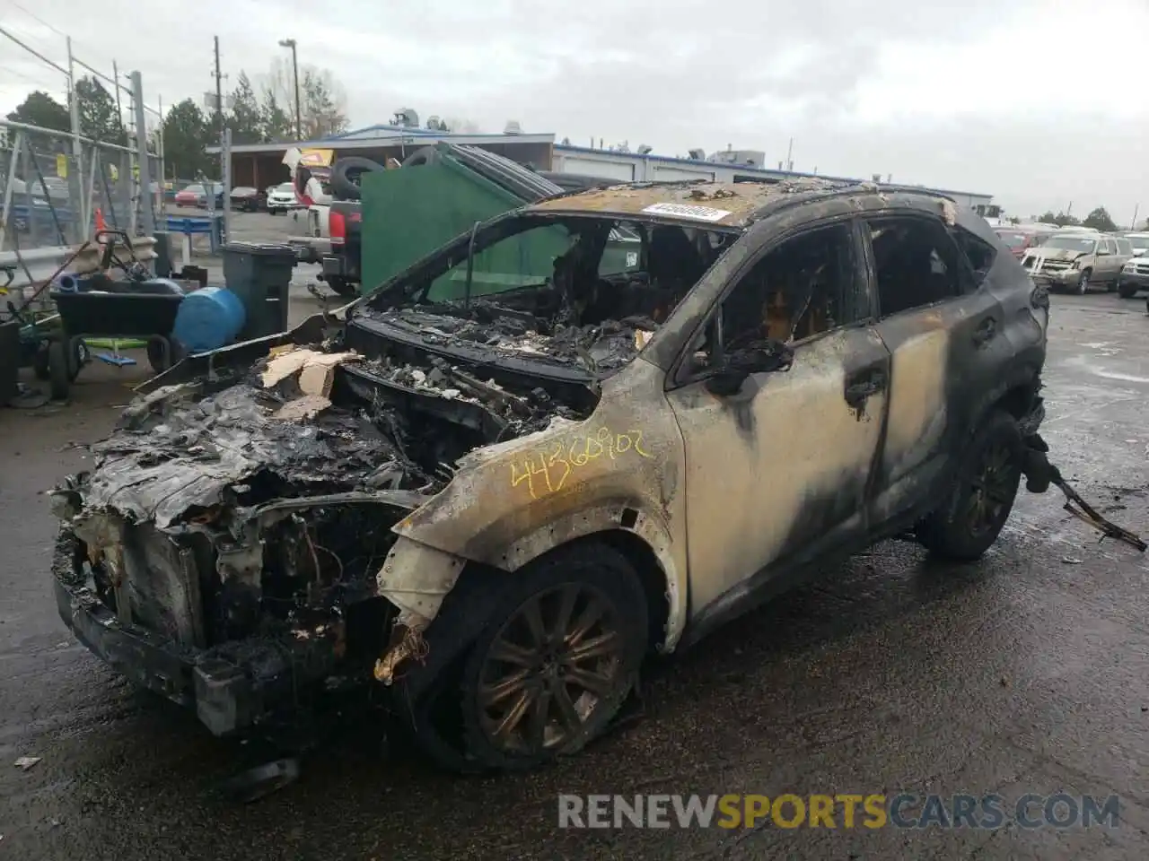 10 Photograph of a damaged car JTJAARDZ7L5011502 LEXUS NX 2020