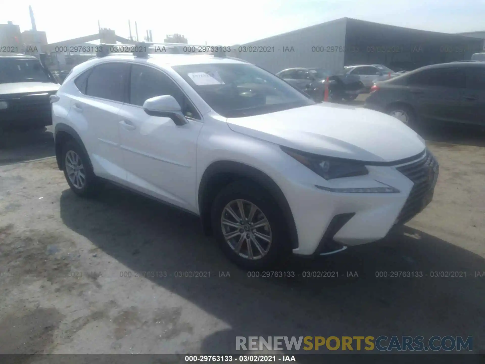 1 Photograph of a damaged car JTJAARDZ7L5018806 LEXUS NX 2020