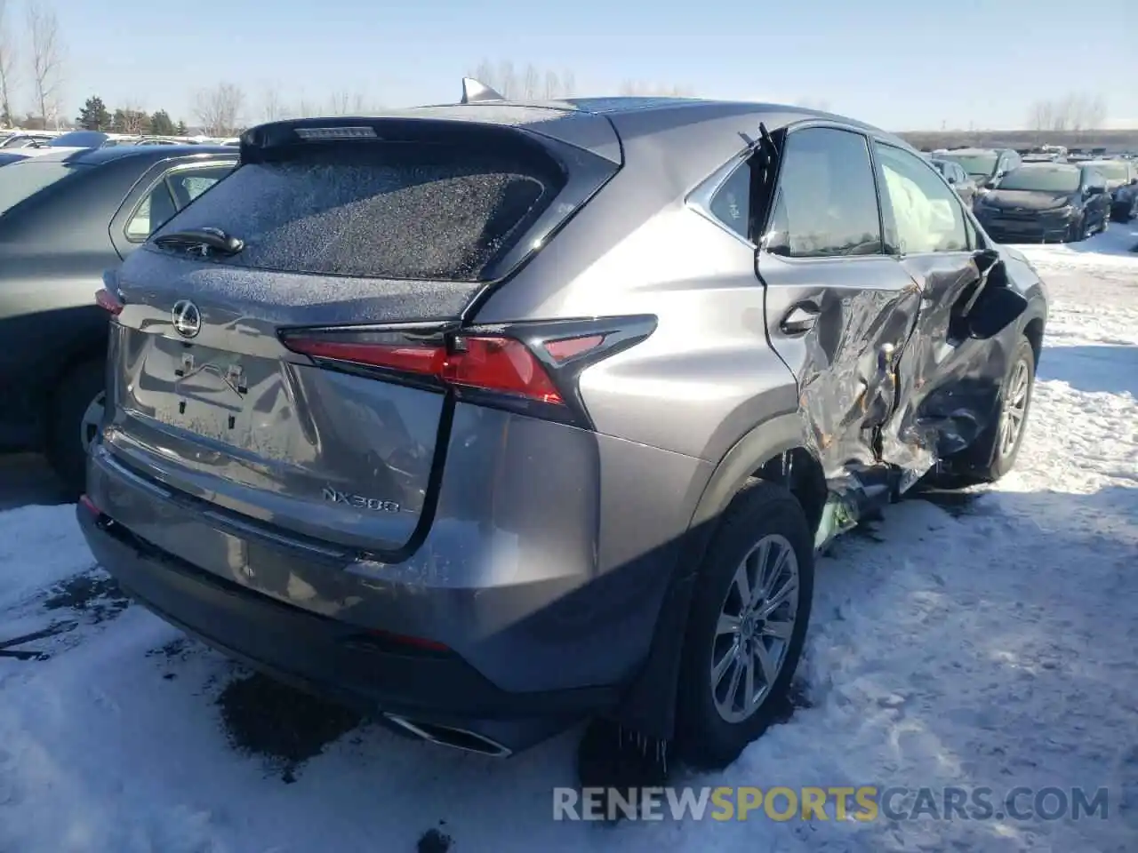 4 Photograph of a damaged car JTJAARDZ8L5002825 LEXUS NX 2020