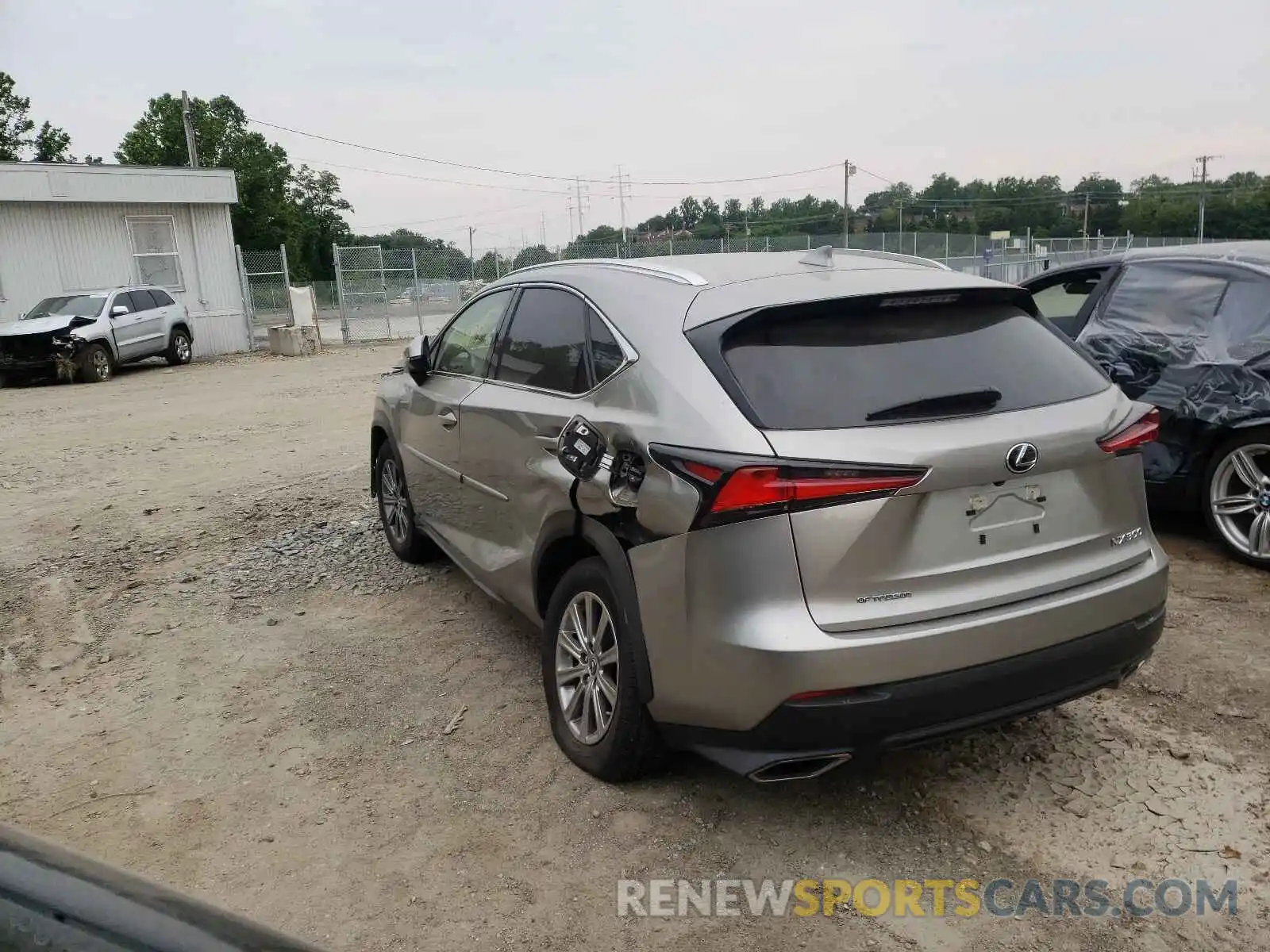 3 Фотография поврежденного автомобиля JTJAARDZXL5014877 LEXUS NX 2020