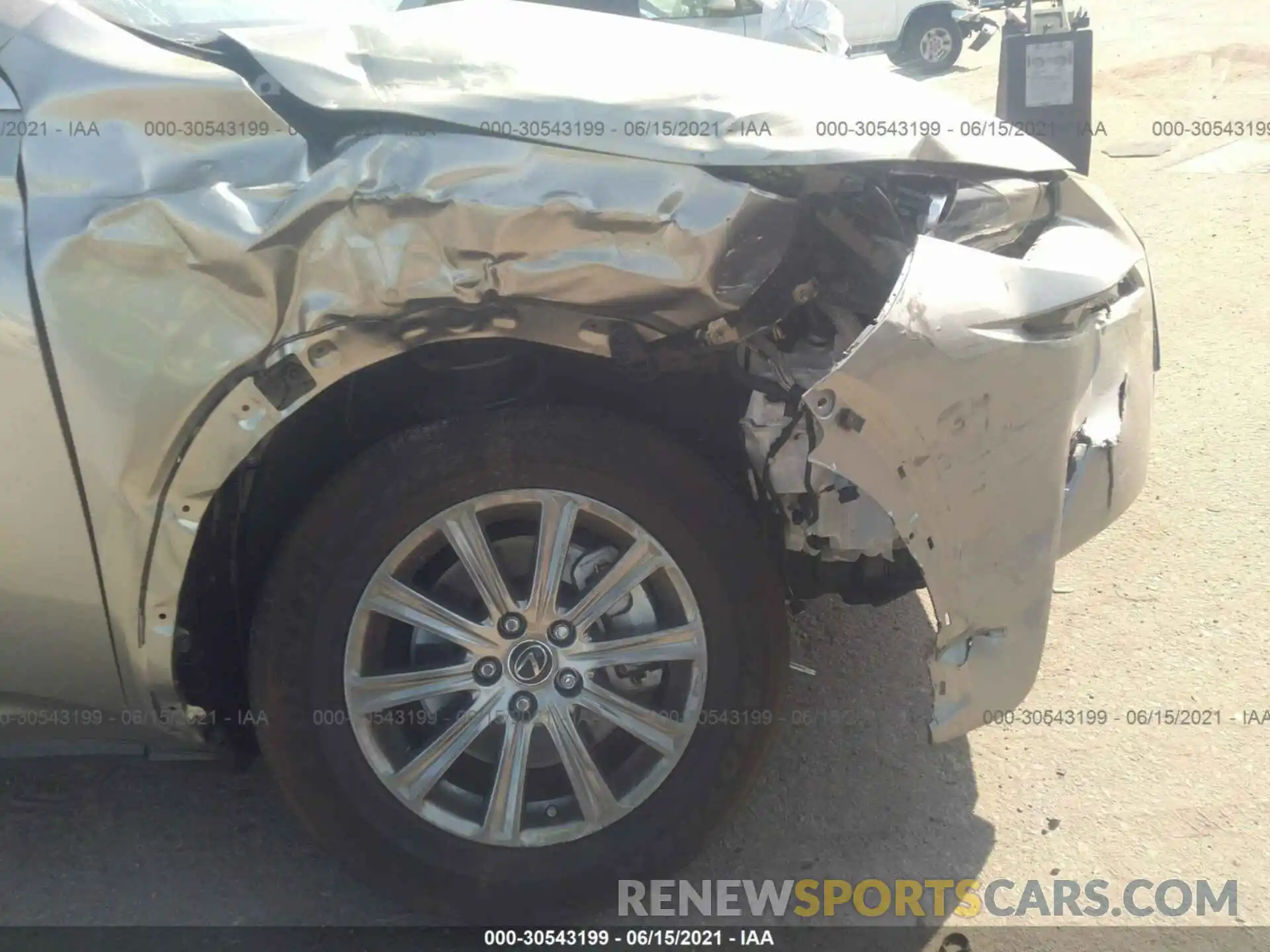 6 Photograph of a damaged car JTJAJRDZ1L2129353 LEXUS NX 2020