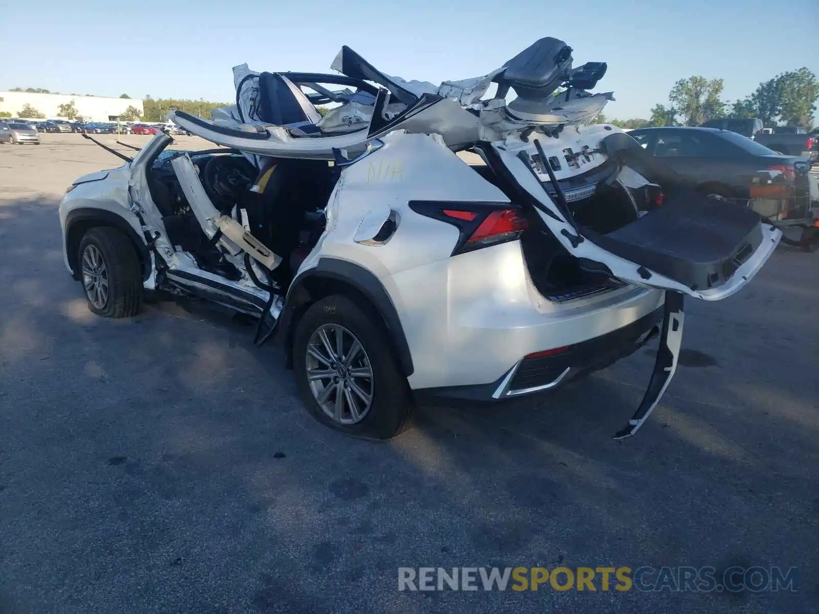 3 Photograph of a damaged car JTJAJRDZ2L5000276 LEXUS NX 2020