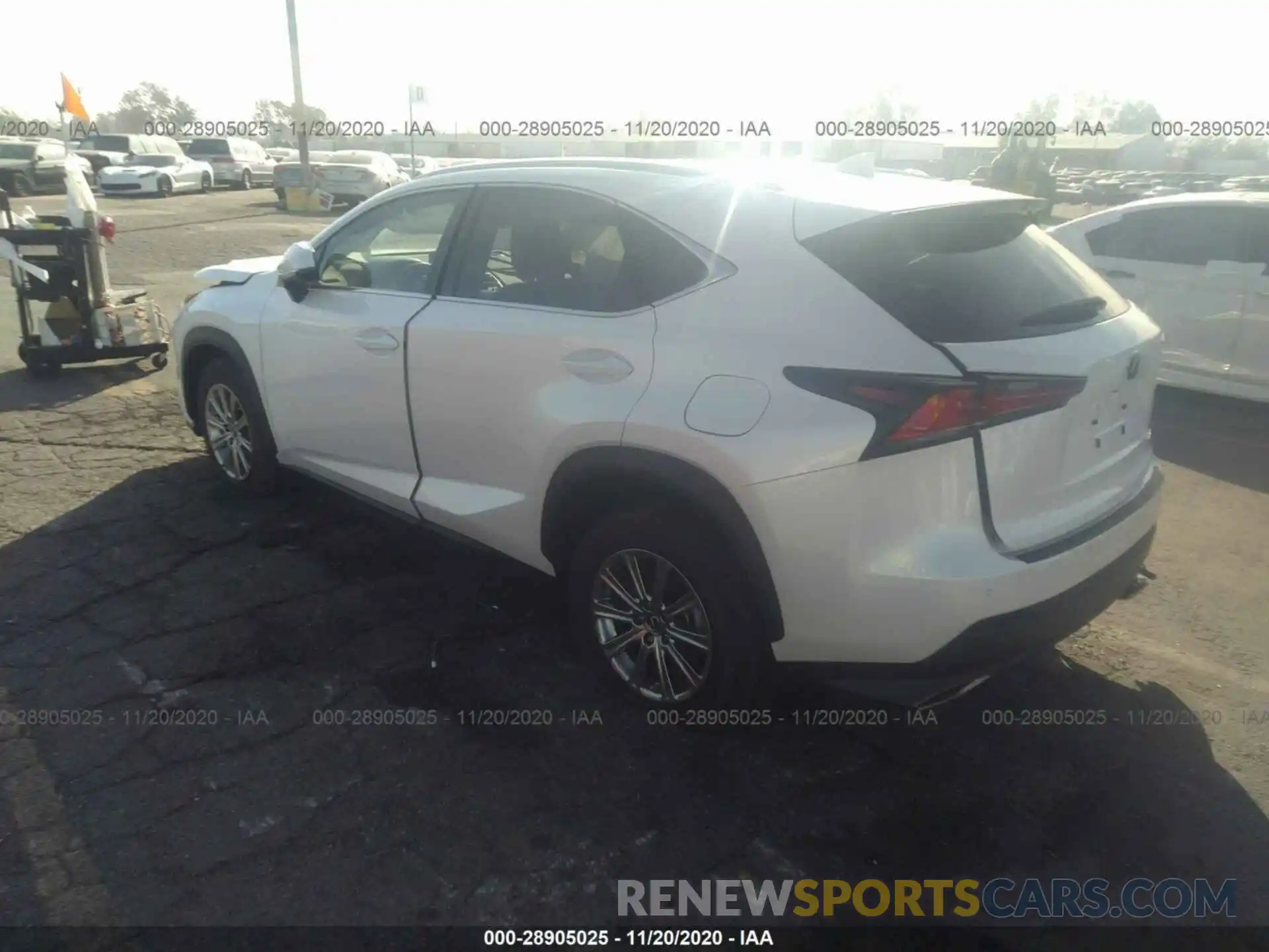 3 Photograph of a damaged car JTJDARBZ0L2173988 LEXUS NX 2020